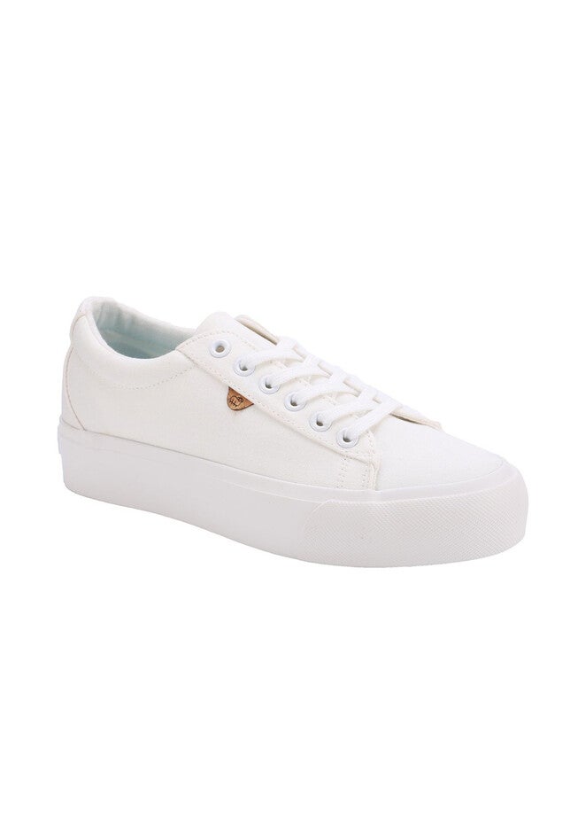 Amelie Lace Up Sneaker, WHITE, hi-res image number 0