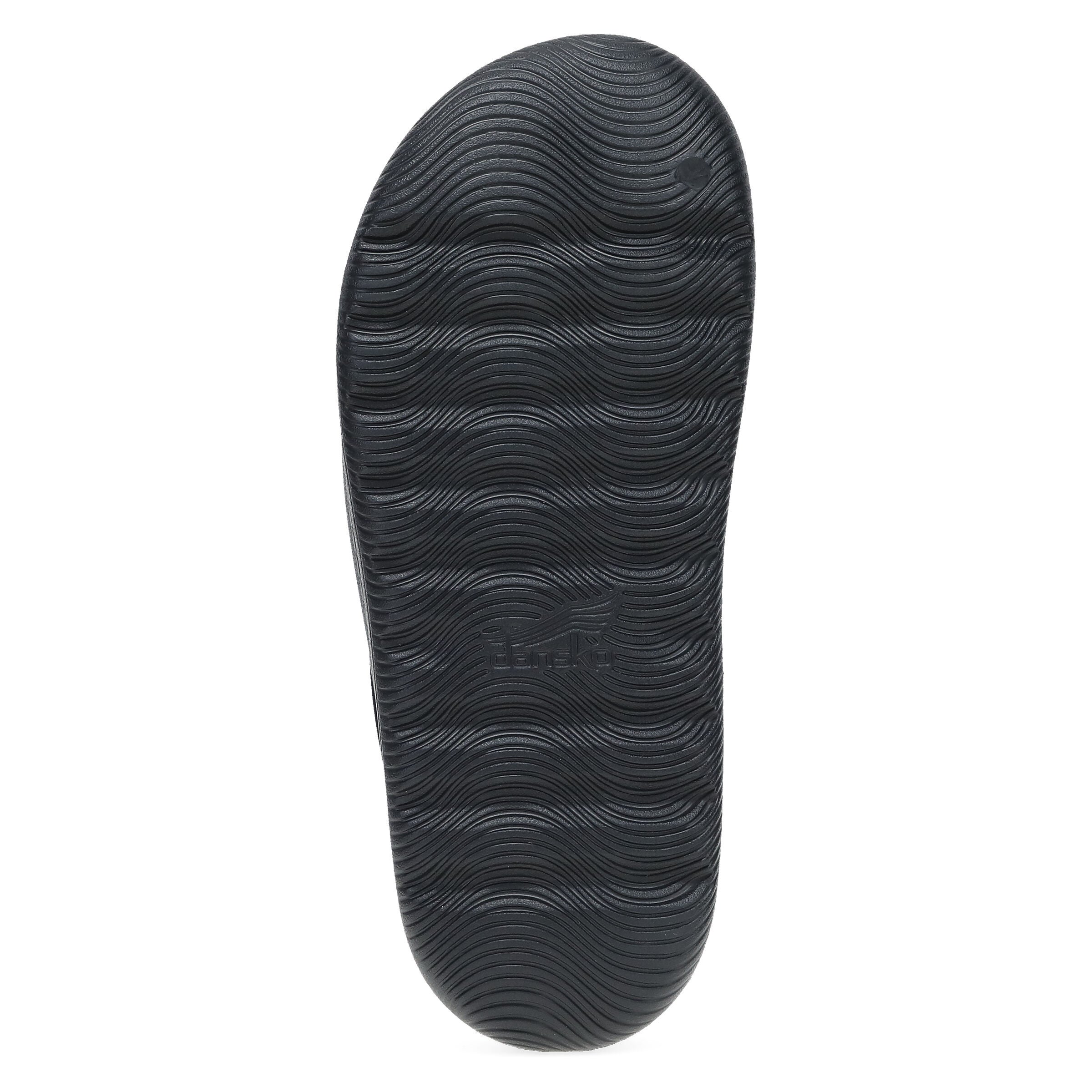 Devyn Molded Slip On Slide, BLACK, alternate image number 3