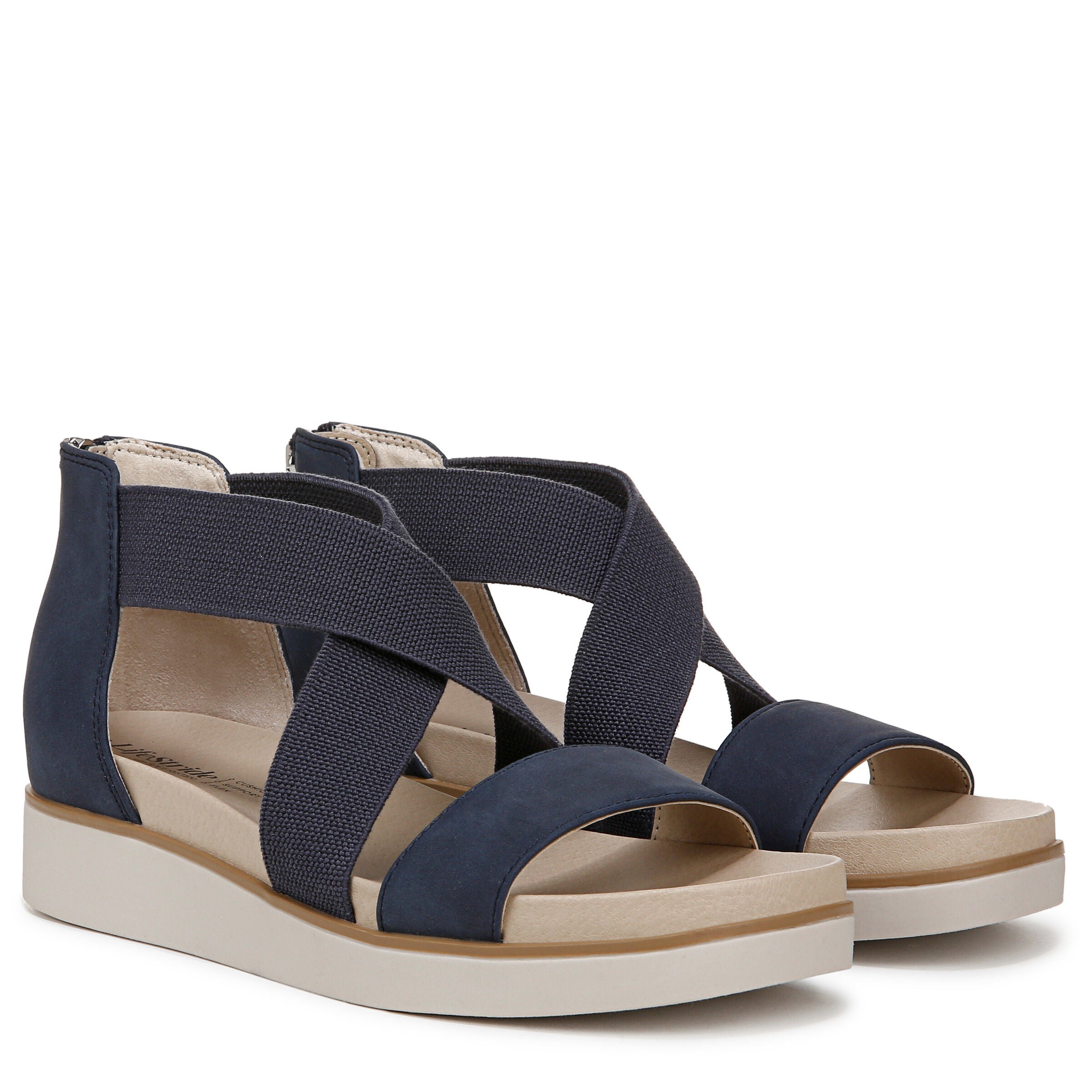 Giselle Sandal, LUX NAVY, alternate image number 2