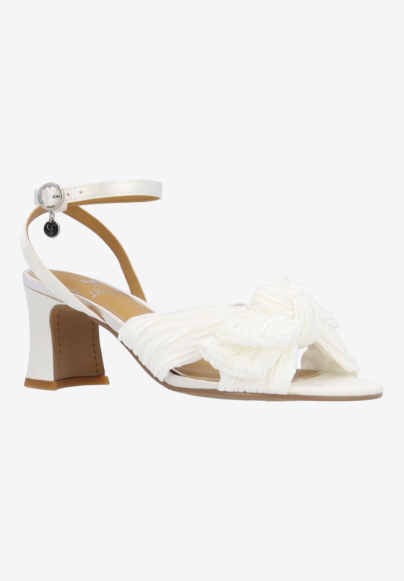 Olwen Ankle Strap Sandal, WHITE, hi-res image number 0