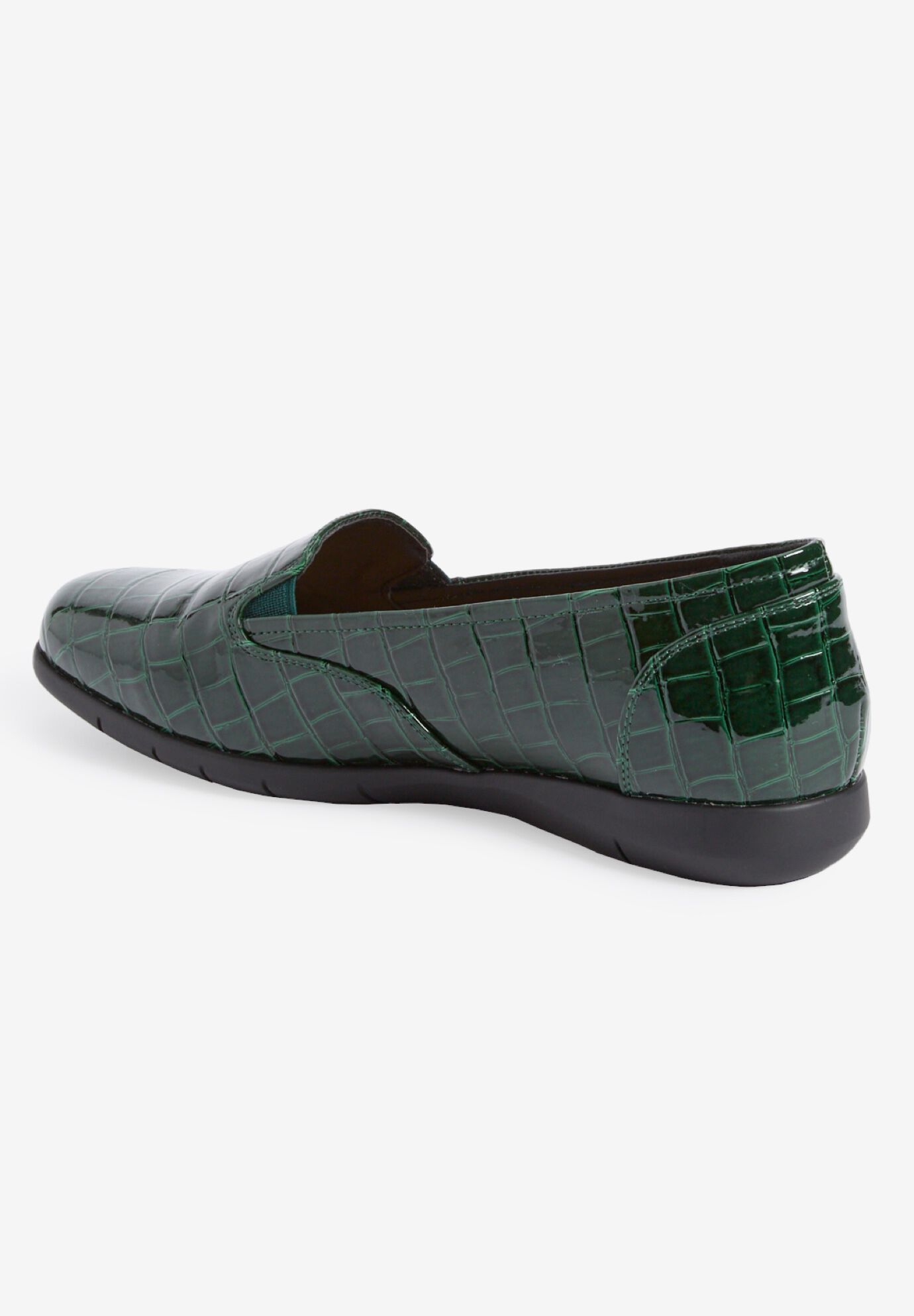 The Leisa Slip On Flat, EMERALD, alternate image number 3