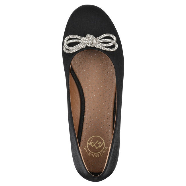 Sashimi Ballet Flat, BLACK SHIMMER, alternate image number null