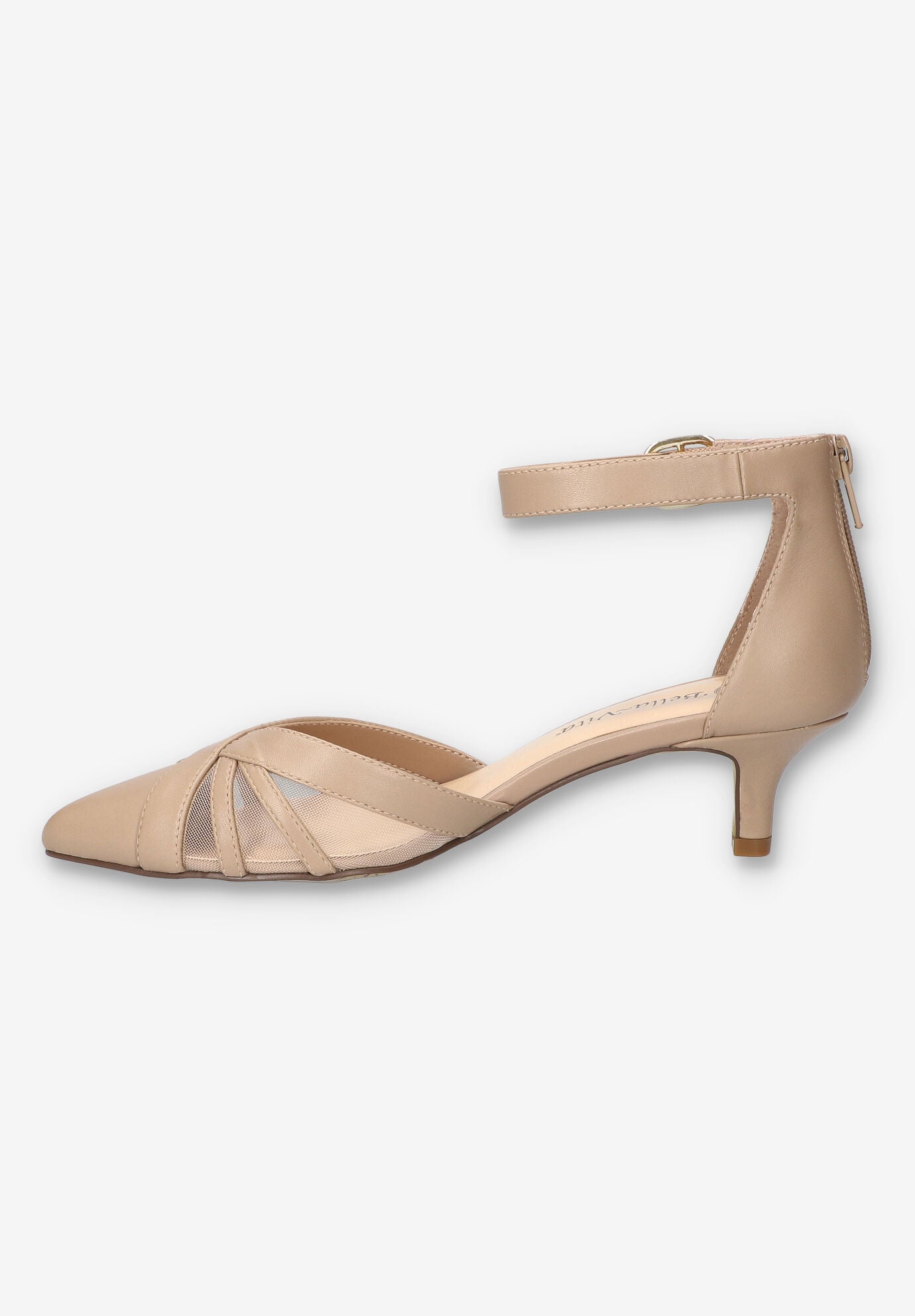 Malani Pump, NUDE LEATHER, alternate image number 4