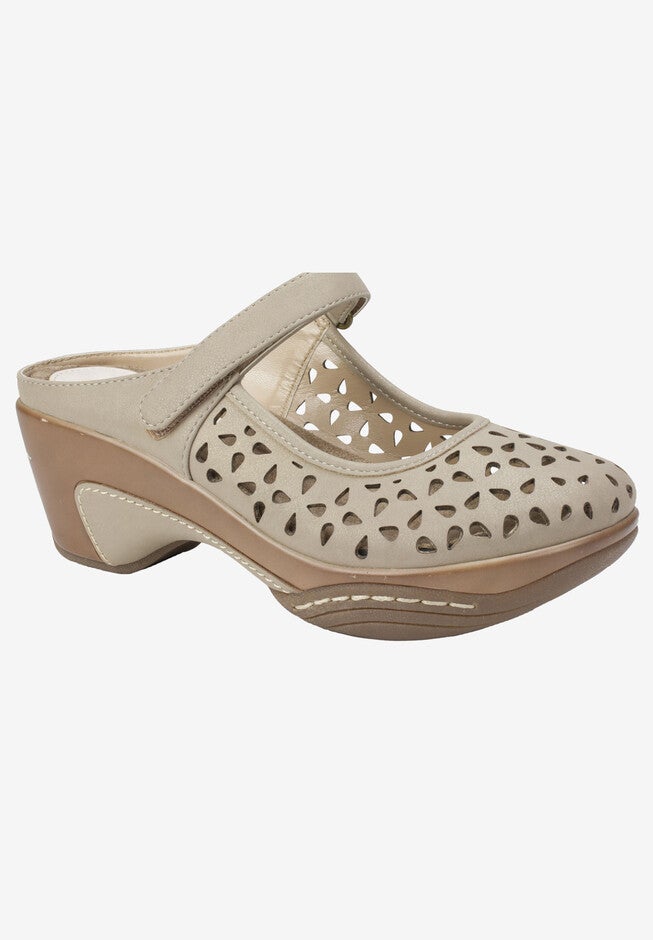 Vienna Mule , LT TAUPE SUEDED, hi-res image number 0