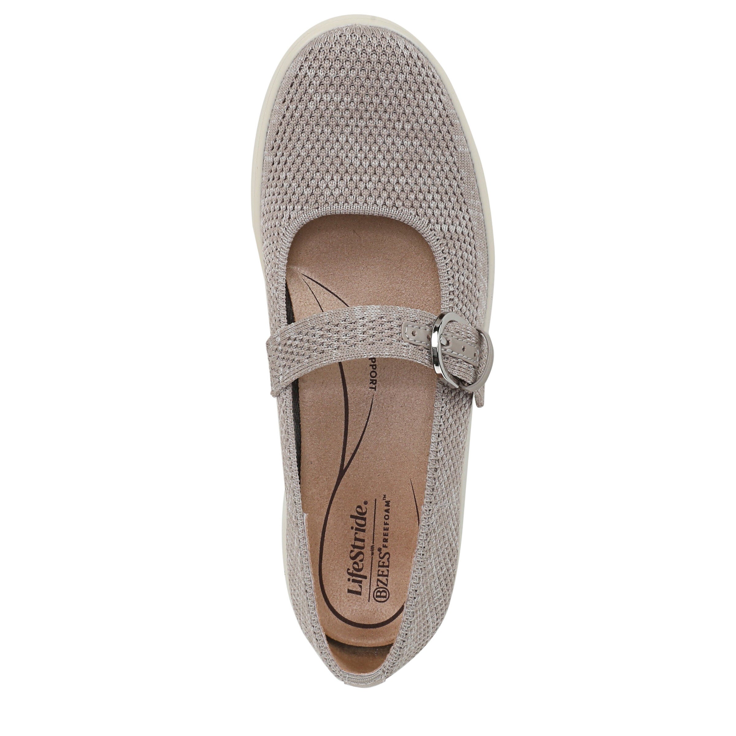 Nuevo Mary Jane Flat, SIMPLY TAUPE, alternate image number 6