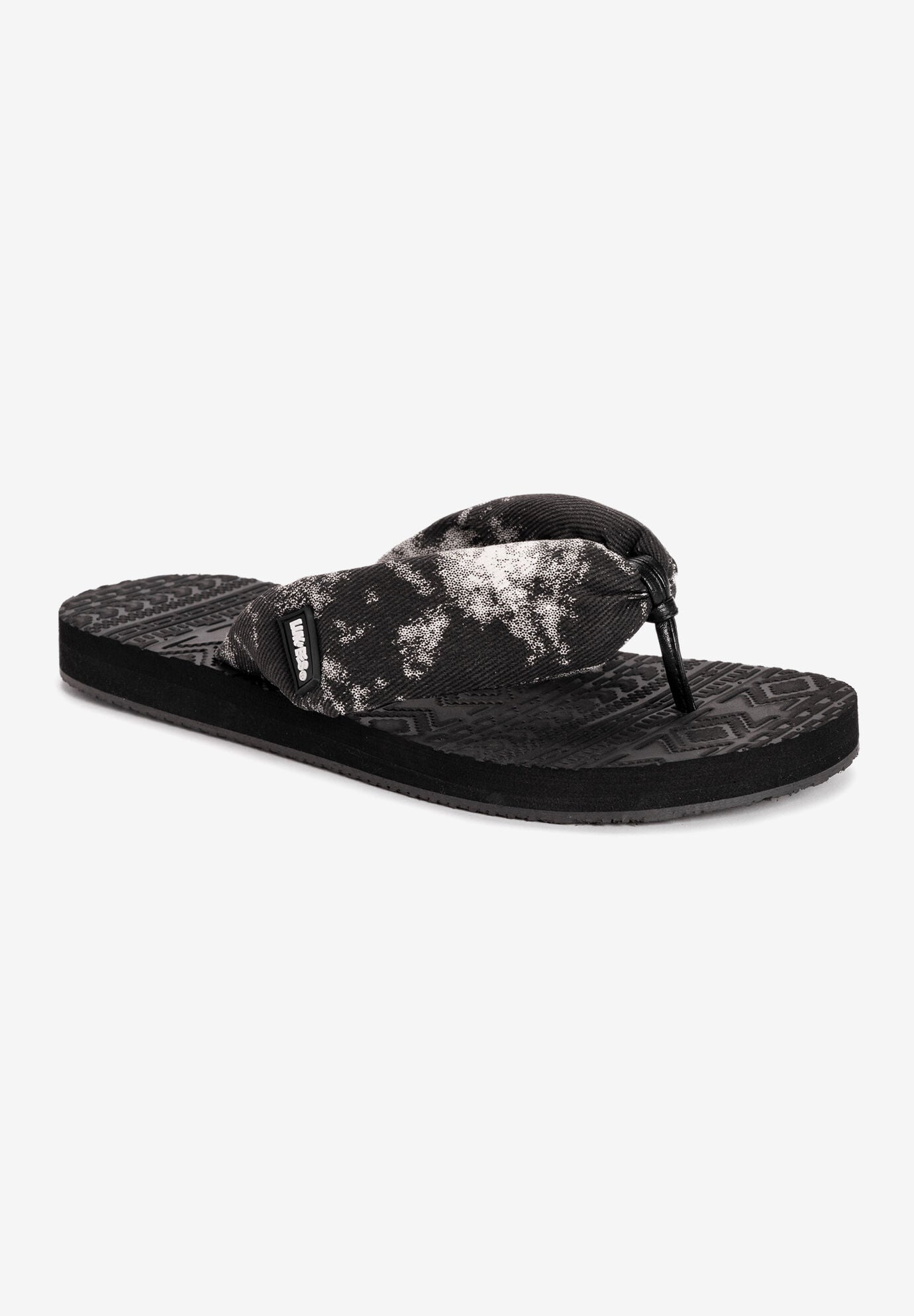 Sand Castle Sandal, BLACK TIE DYE, hi-res image number 0