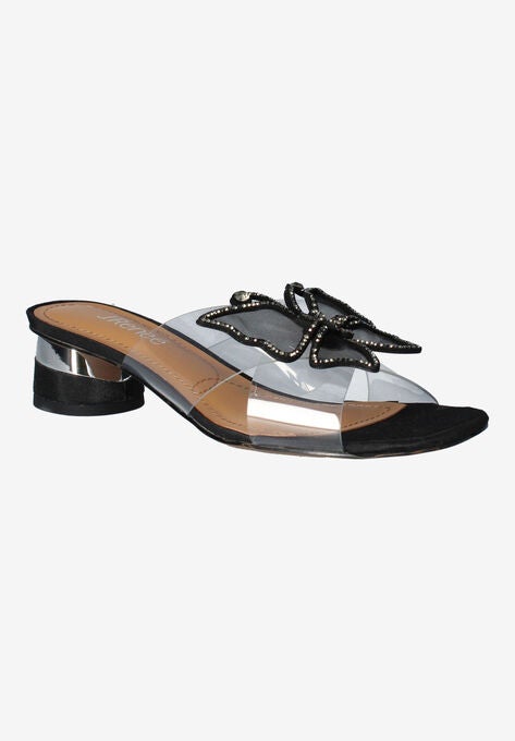 Sumitra Slip On Sandal, CLEAR BLACK, hi-res image number null