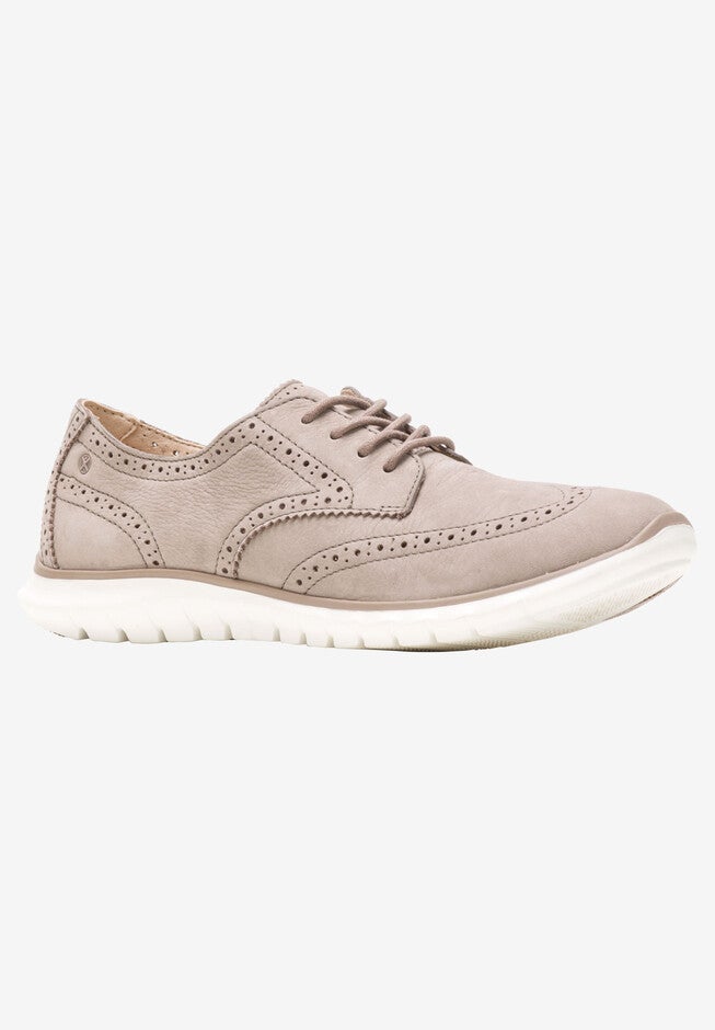 Zula Tricia Sneaker by Hush Puppies, SMOKEY TAUPE NUBUCK, hi-res image number 0