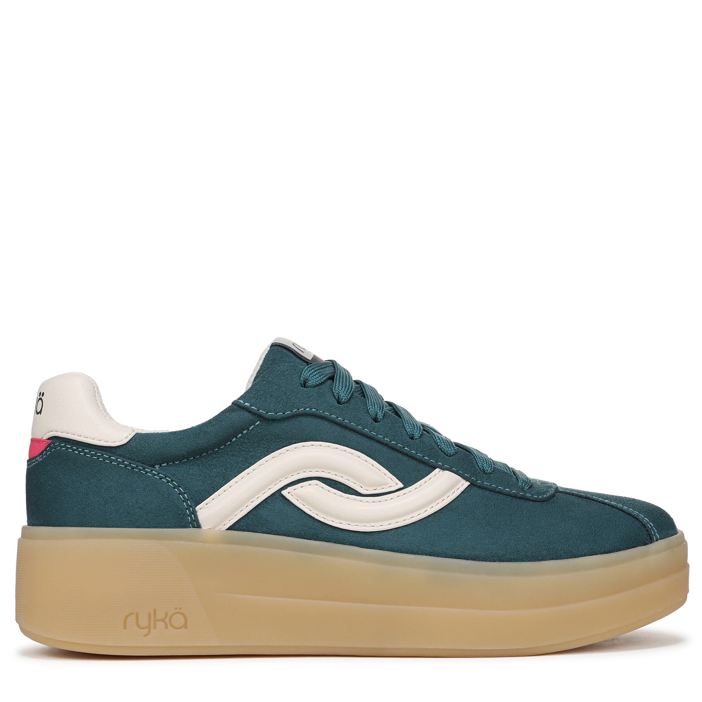 Viv Max Lace Up Sneaker, DARK SEA GREEN, alternate image number 3