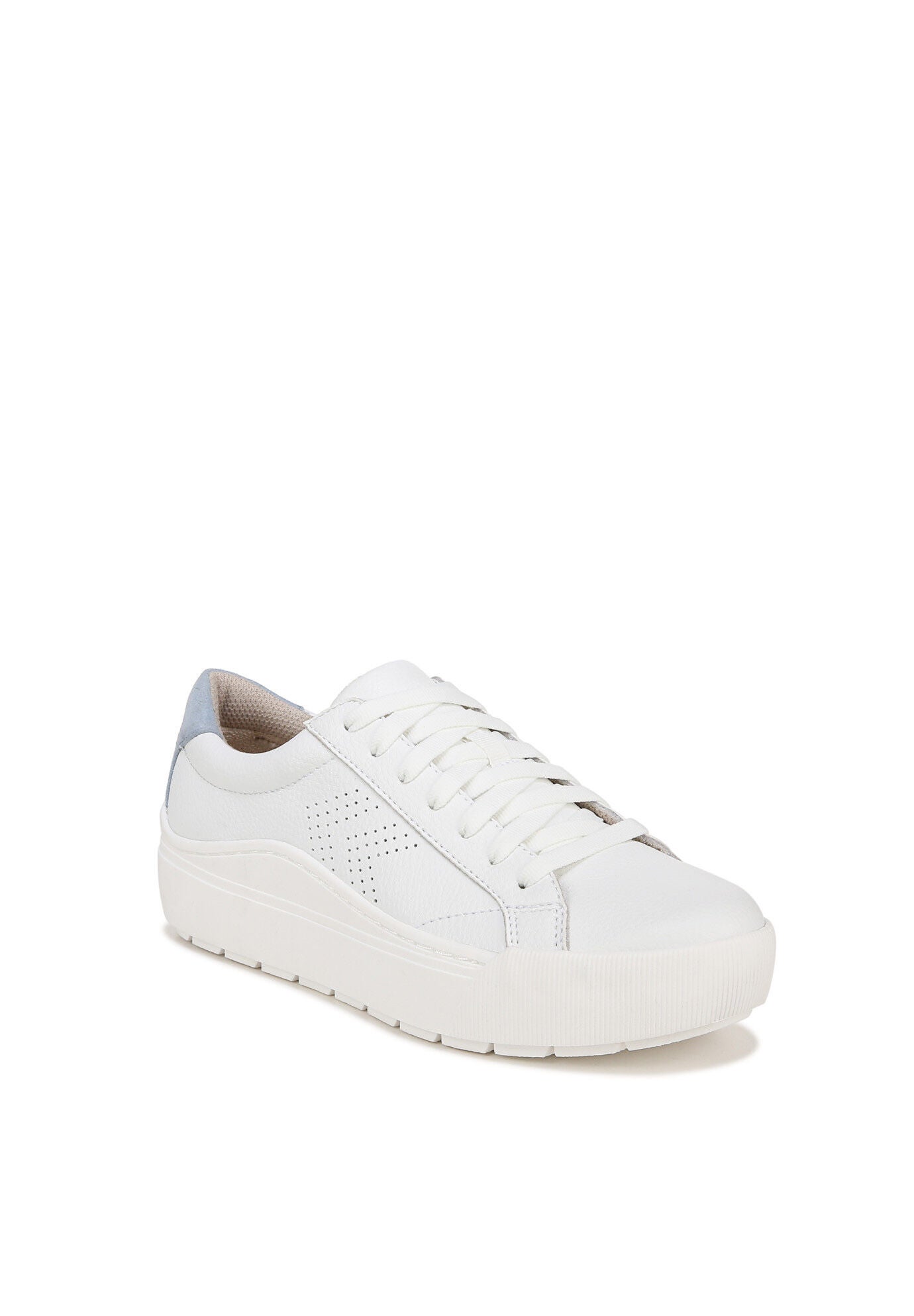Sustainable Women s Lace Up Take It Easy Sneaker White Leather Woman Within