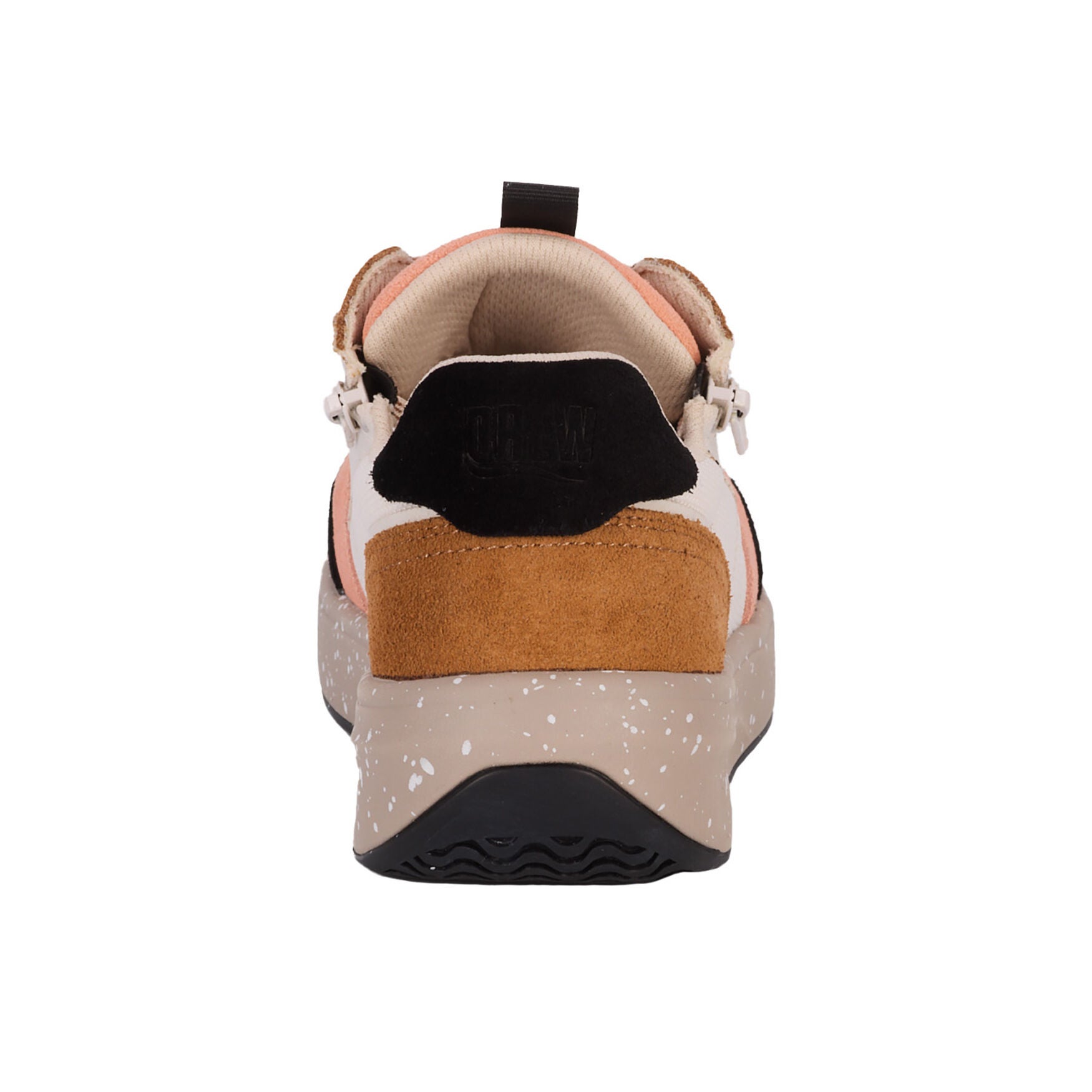 Happy Double Zip Sneaker, BLACK AND TAN, on-hover image number 1