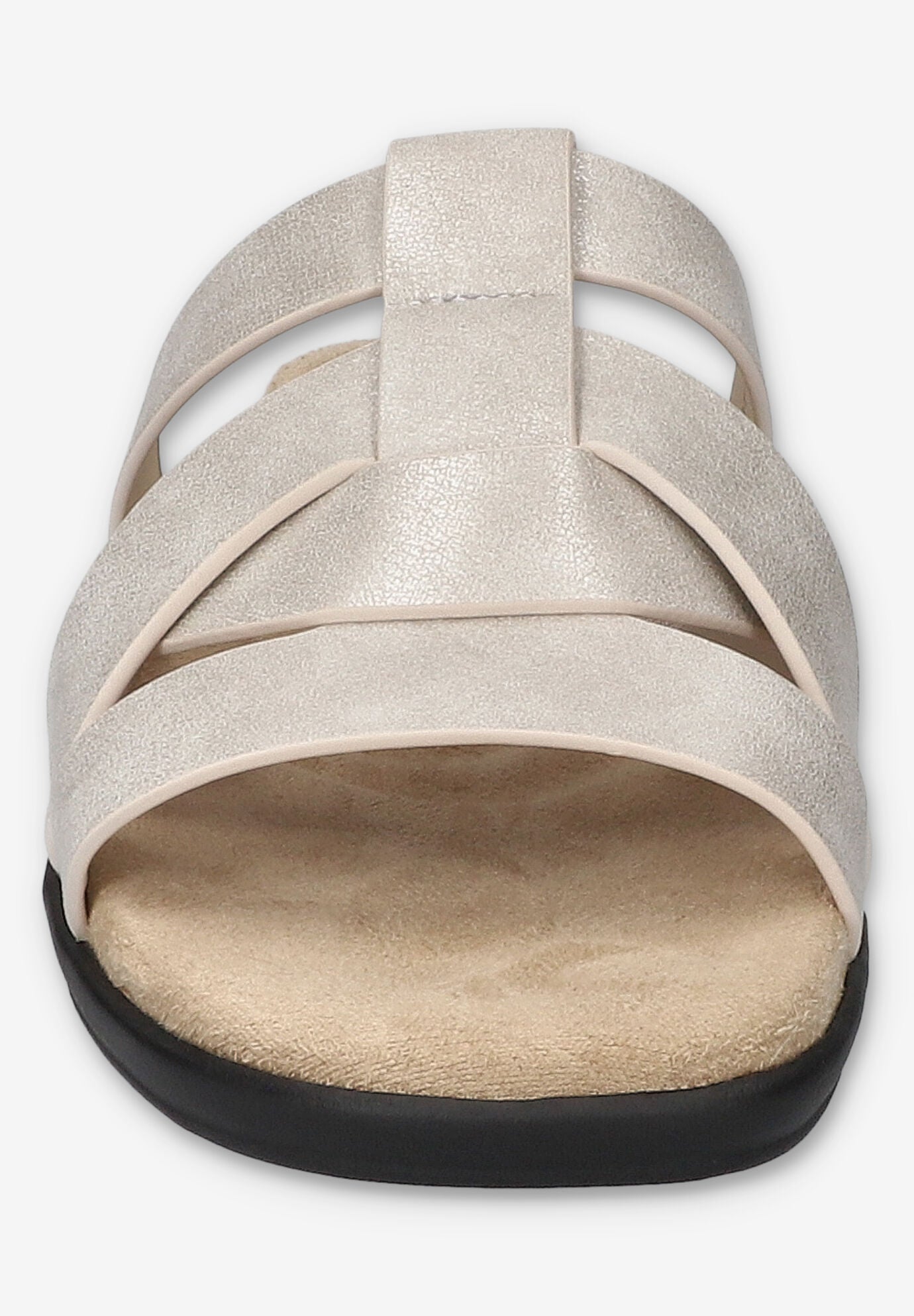 Lakeport Comfort Slide Sandal, SILVER, on-hover image number 1