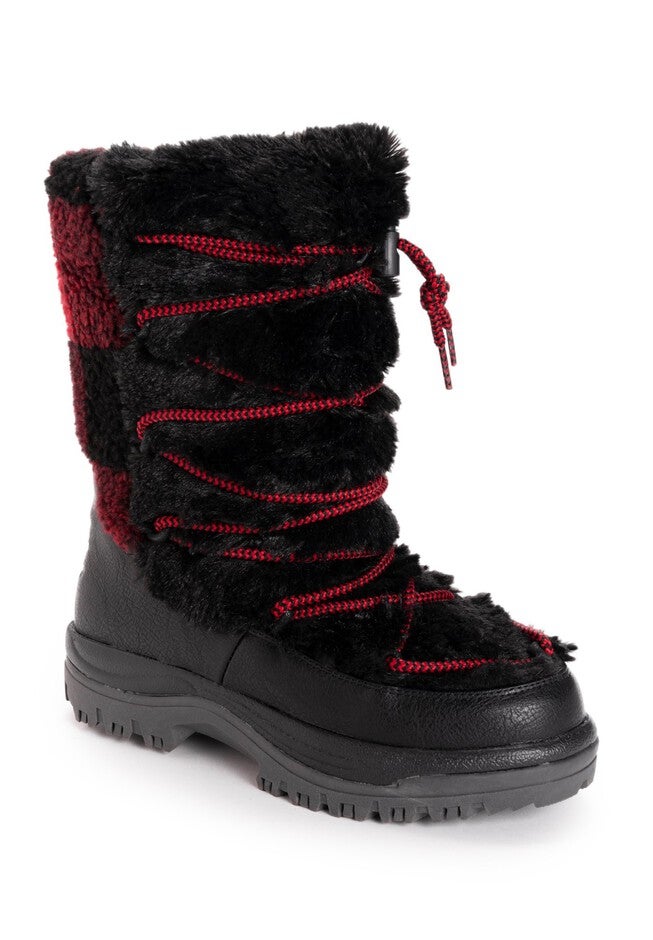 Massak Snowboots, RED BLACK, hi-res image number 0