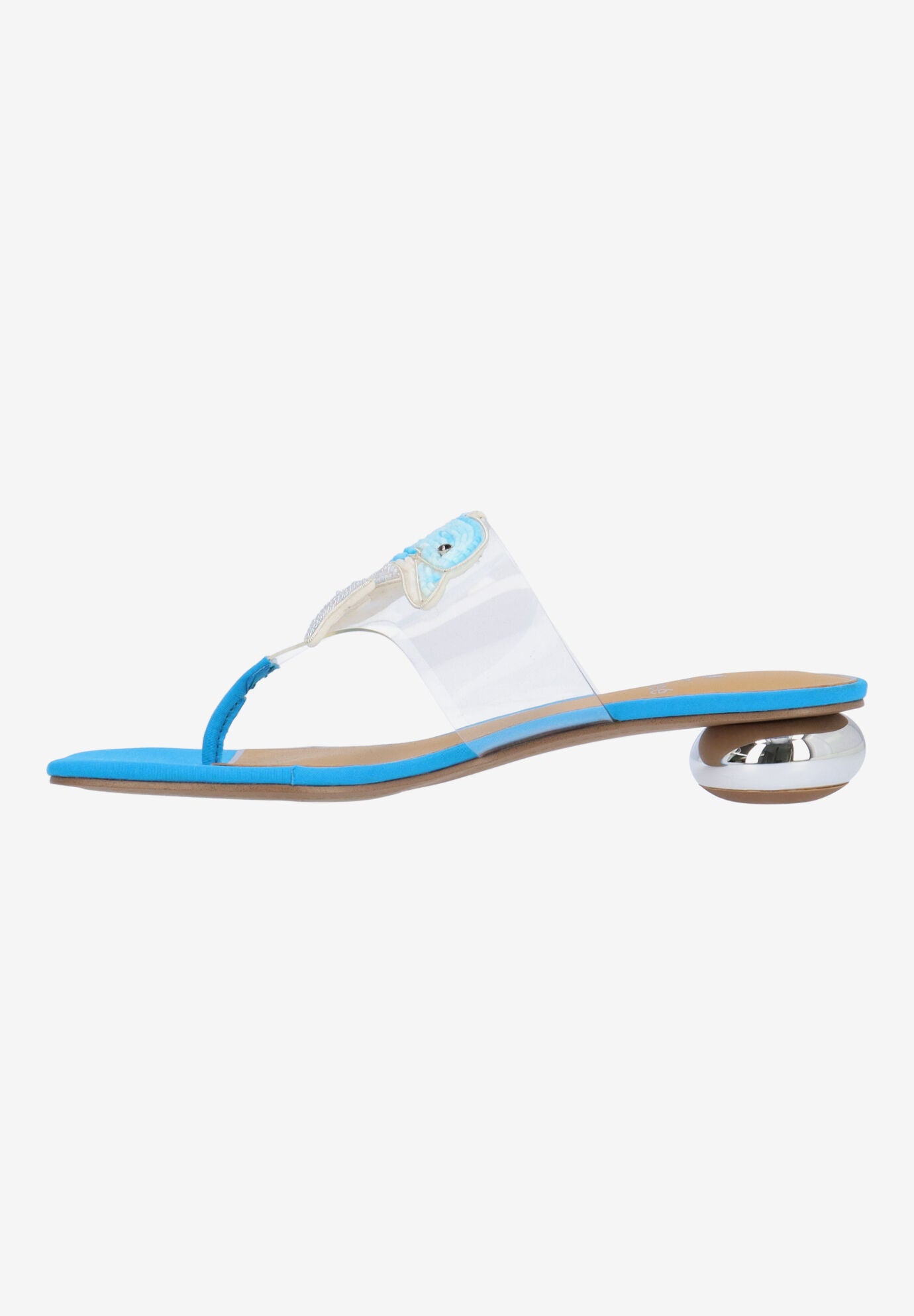 Dolphi Thong Sandal, CLEAR BLUE, alternate image number 5