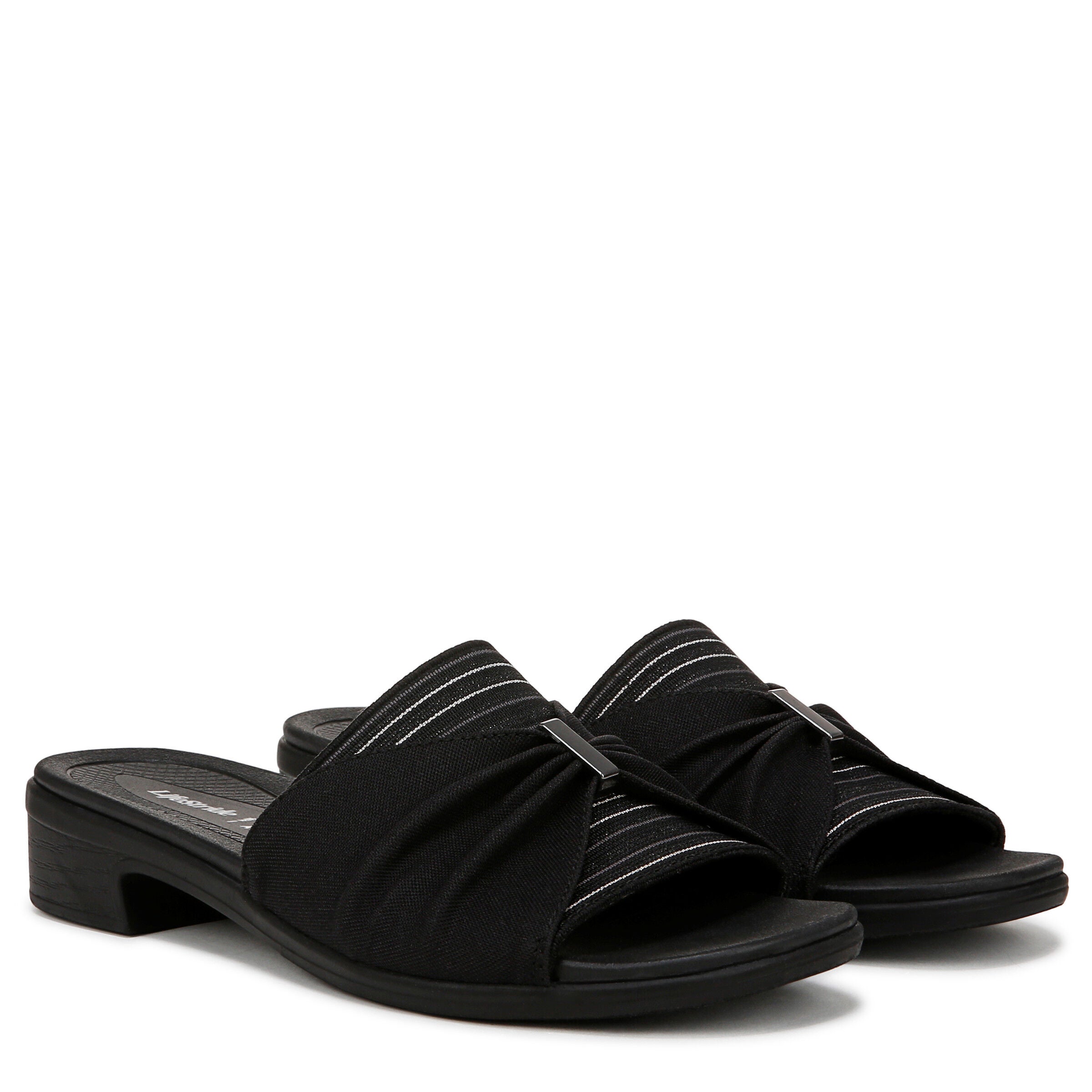 Paradise Sandal, BLACK SUEDED, alternate image number 2