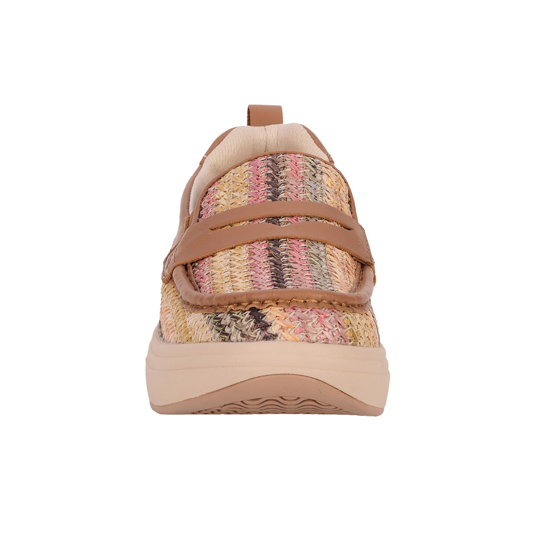 Java Comfort Slip-On, TAN AND PINK, alternate image number 4