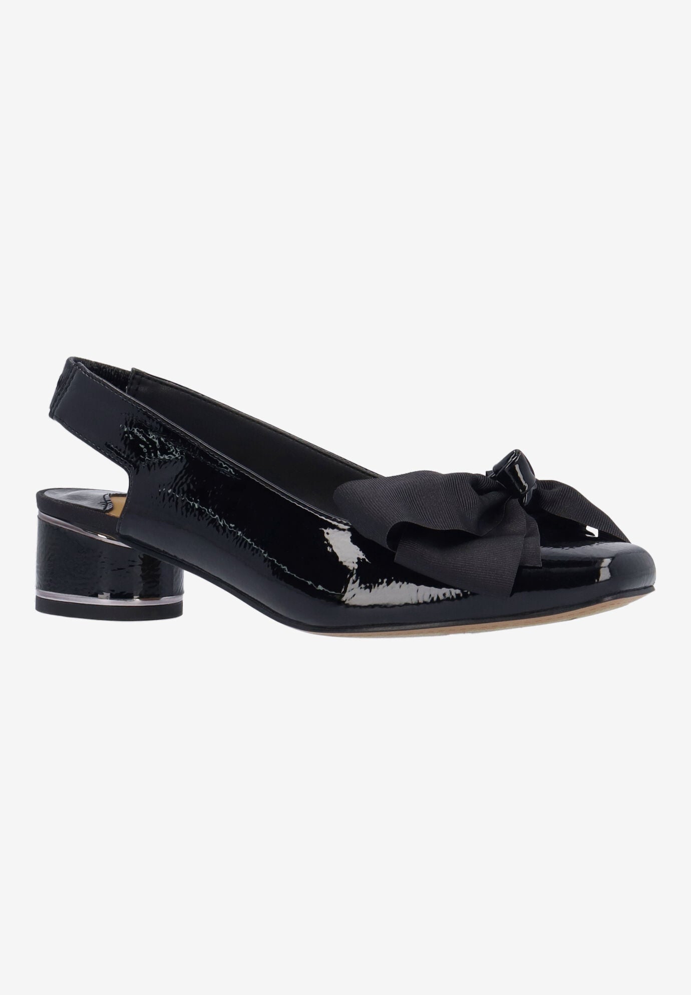 Lazule Slingback Pump, BLACK, hi-res image number 0
