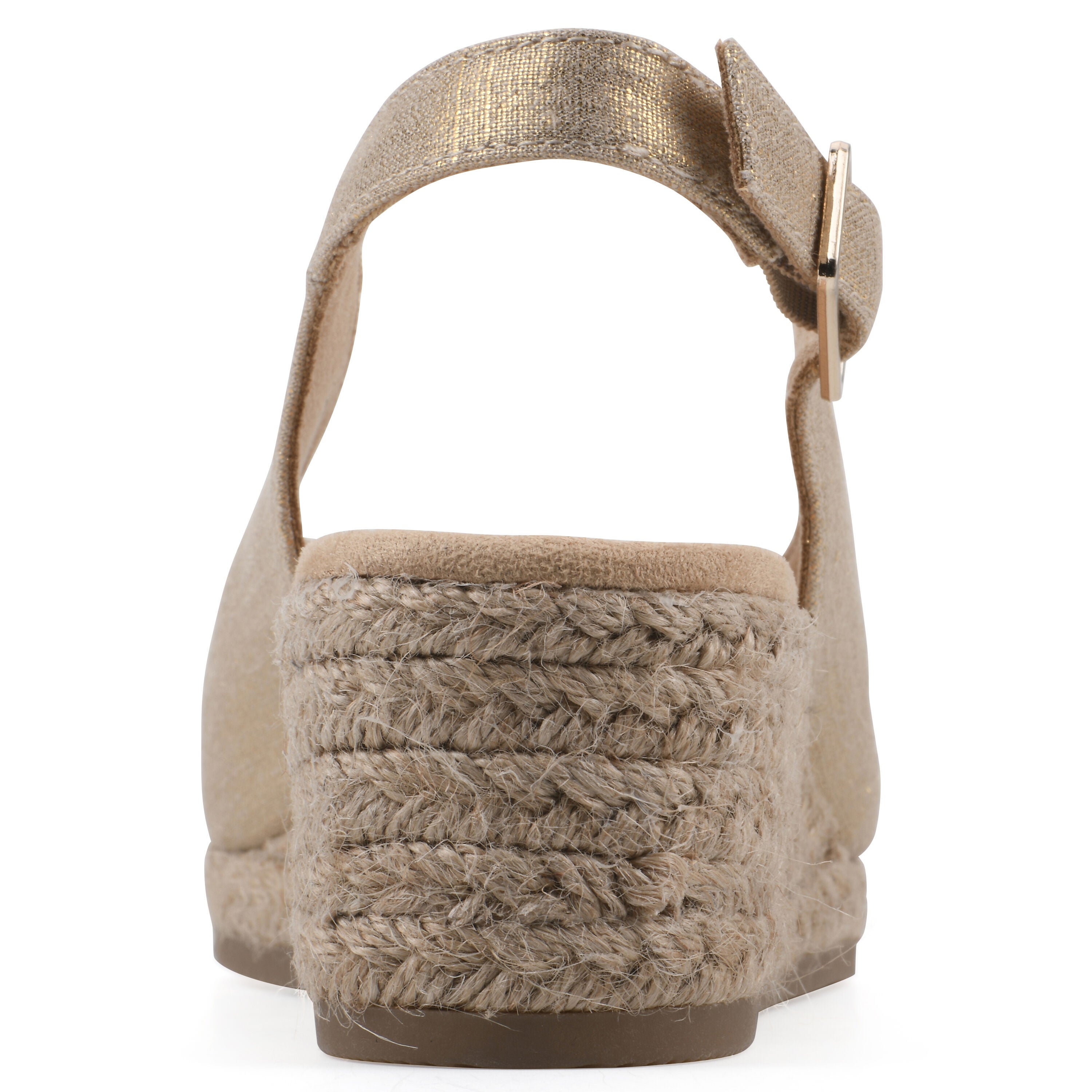 Maize Espadrille Wedge Sandal, ANTIQUE GOLD FABRIC, on-hover image number 1