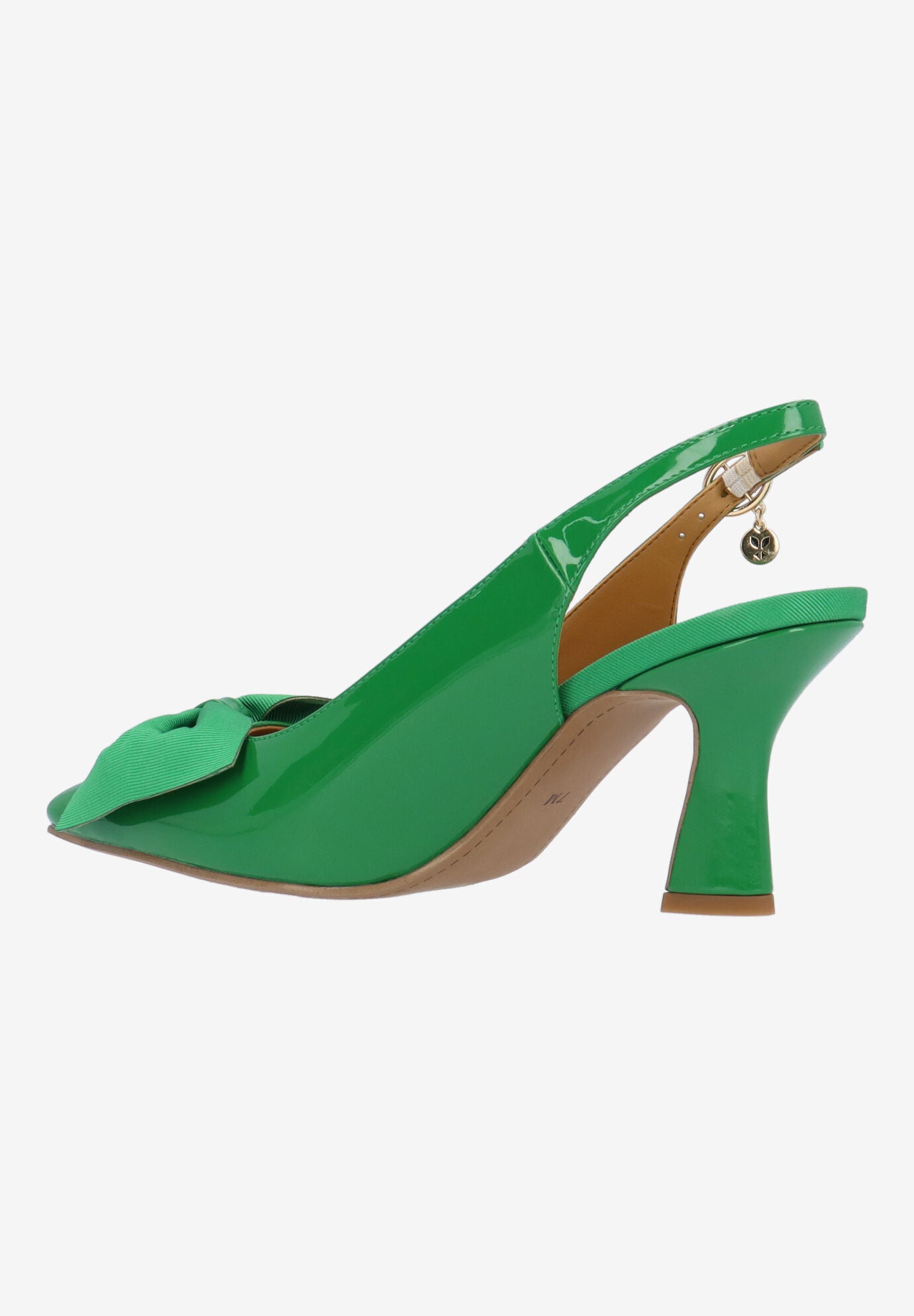 Harlan Slingback Pump, GREEN, alternate image number 5