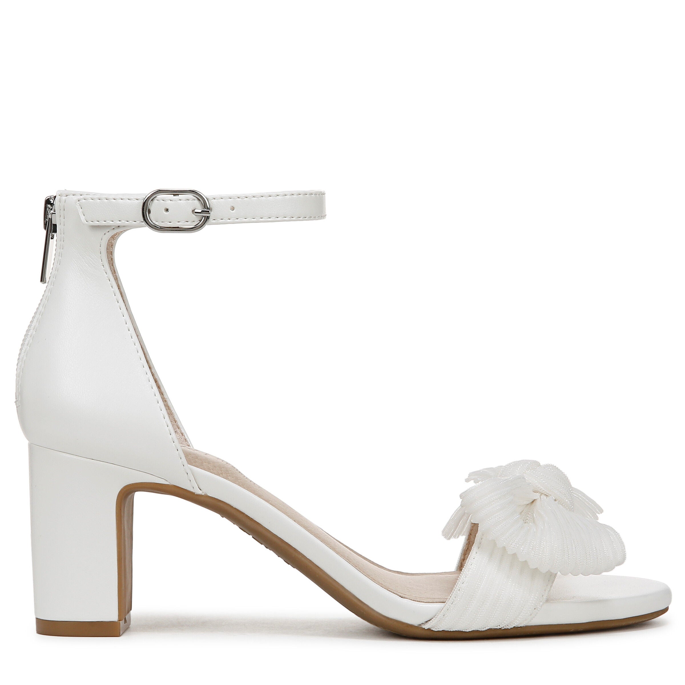 Florencebow Sandal, WHITE, alternate image number 3
