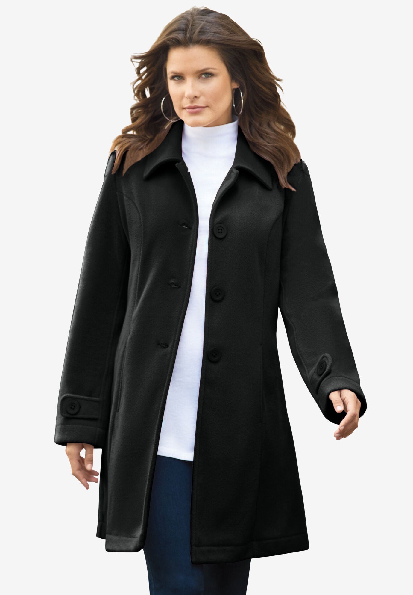 woman within winter coats plus size