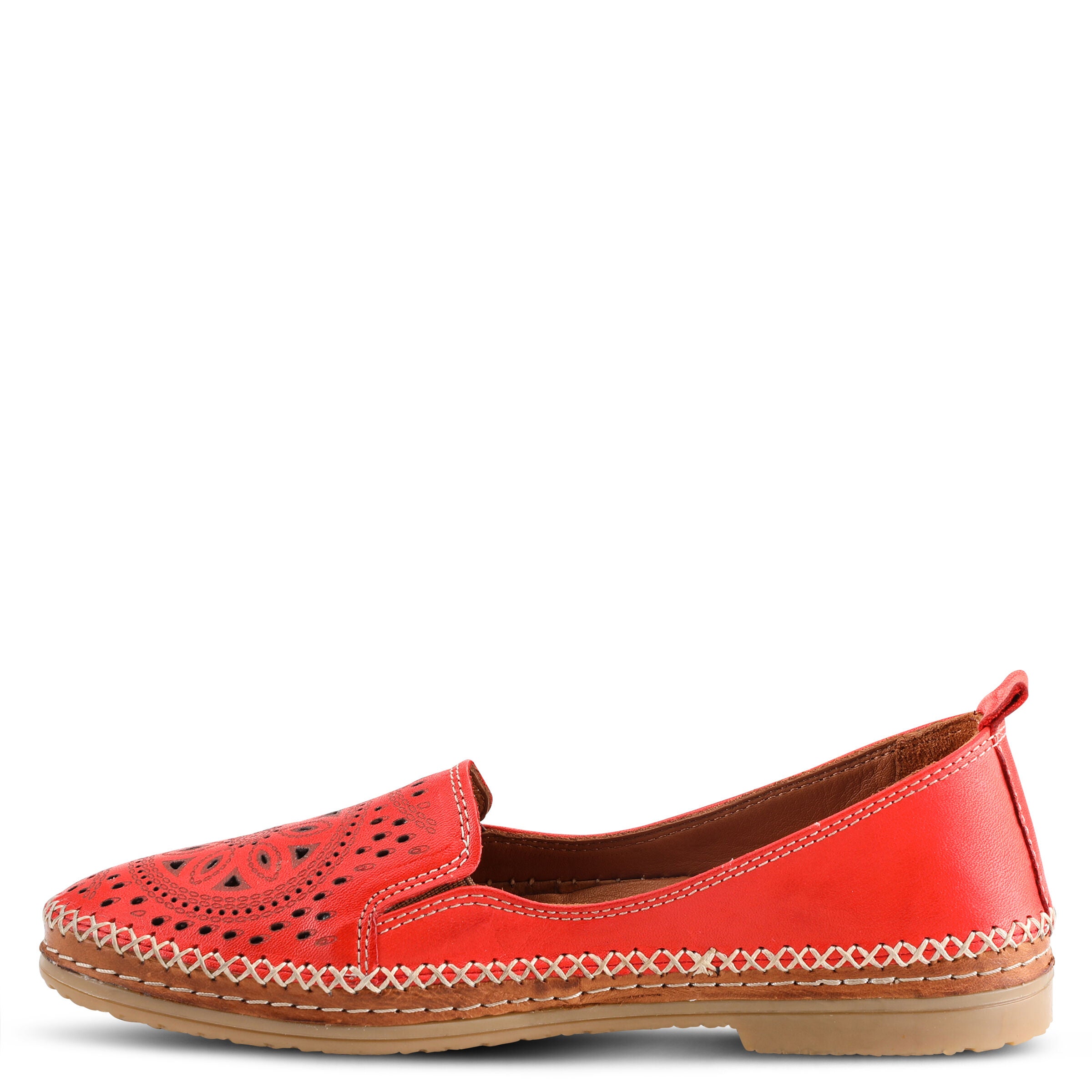 Ingrid Slip-On, RED, alternate image number 2
