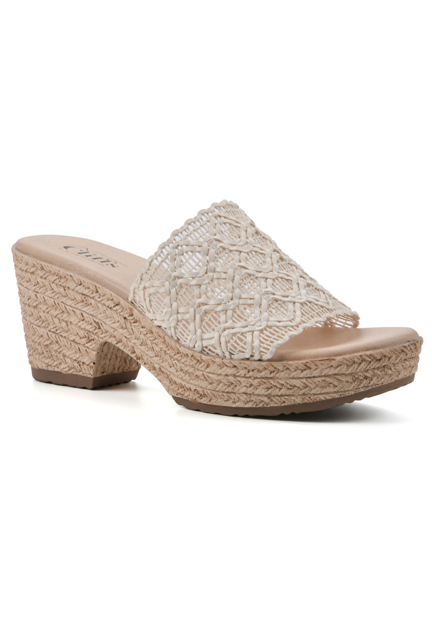 Biankka Sandals, CREAM WOVEN, hi-res image number 0