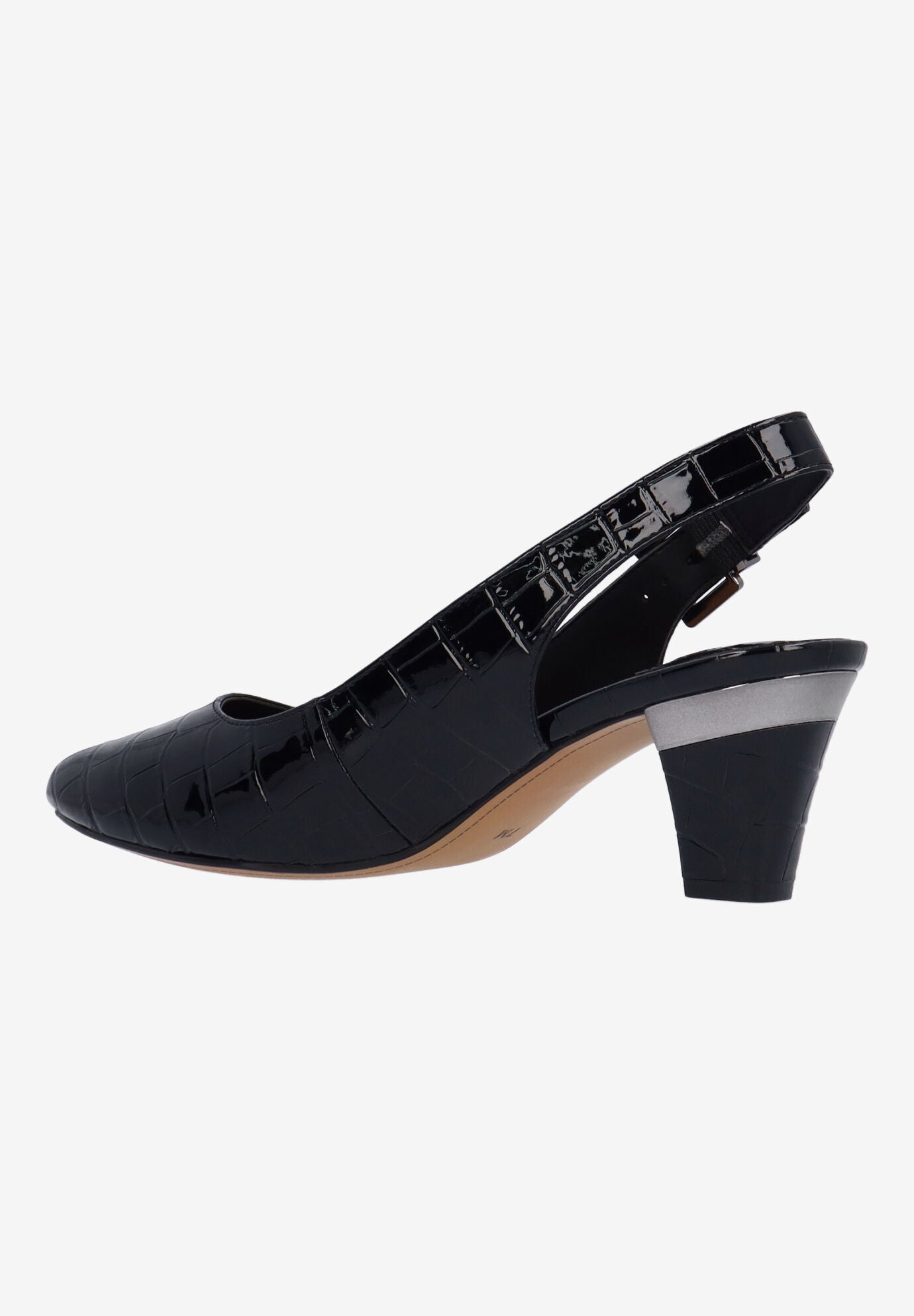 Malree Slingback Pump, BLACK, alternate image number 5