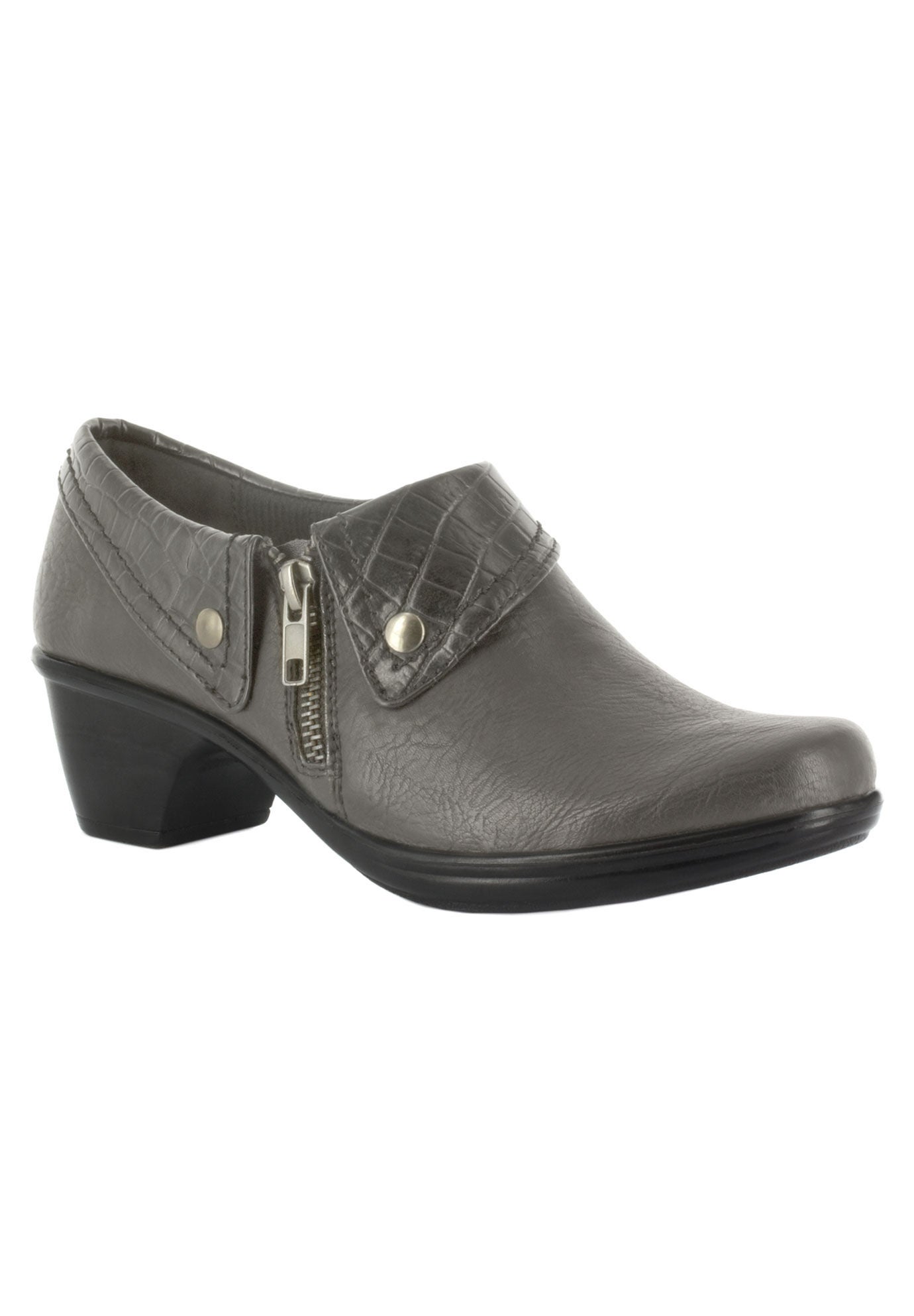 Darcy Bootie by Easy Street®, GREY CROC, hi-res image number 0