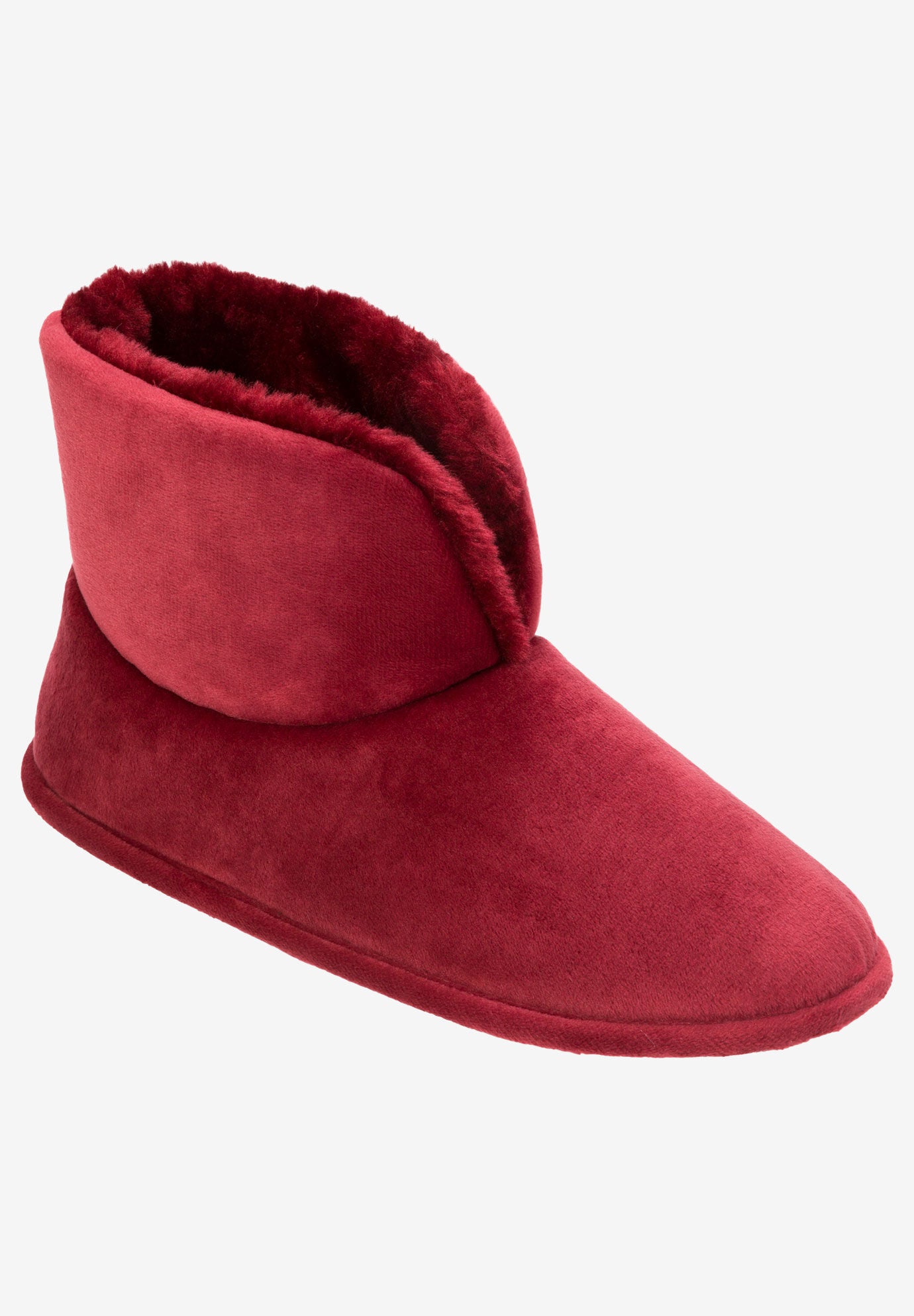 Dearfoams pile bootie slipper clearance