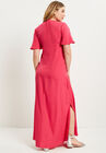 Faux-Wrap Maxi Dress, , on-hover image number null