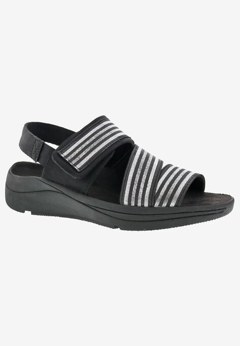 Sutton Sandal, BLACK SILVER COMBO, hi-res image number null