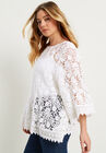 Boatneck Lace Top, , alternate image number null