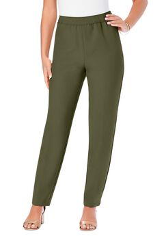 Plus Size Olive Pants