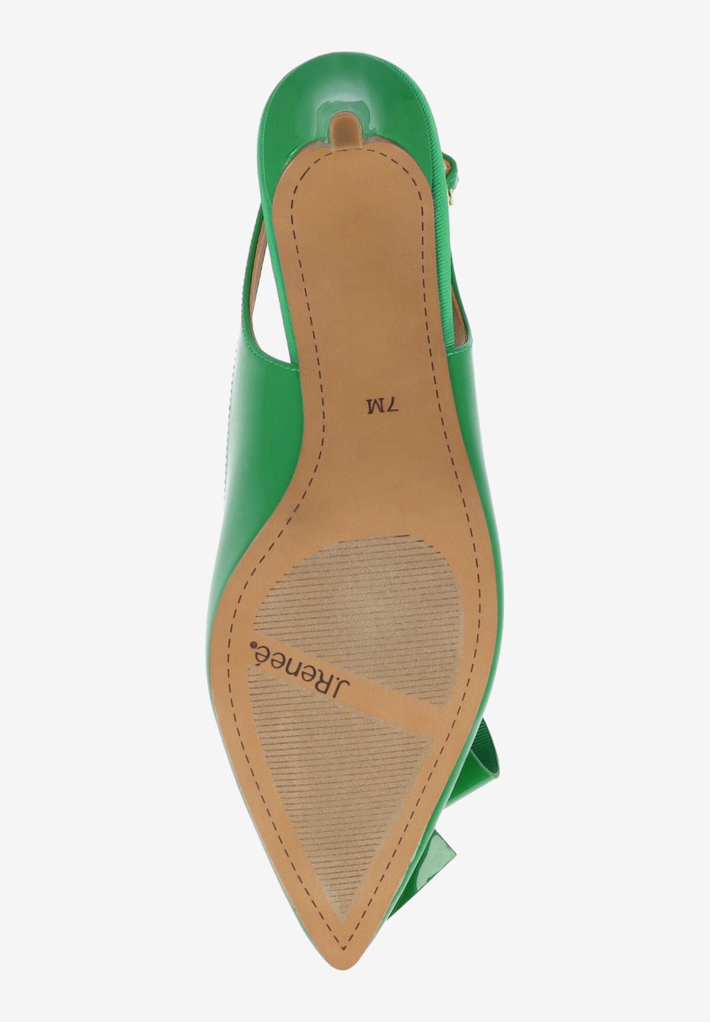 Delara Slingback Pump, GREEN, alternate image number 6