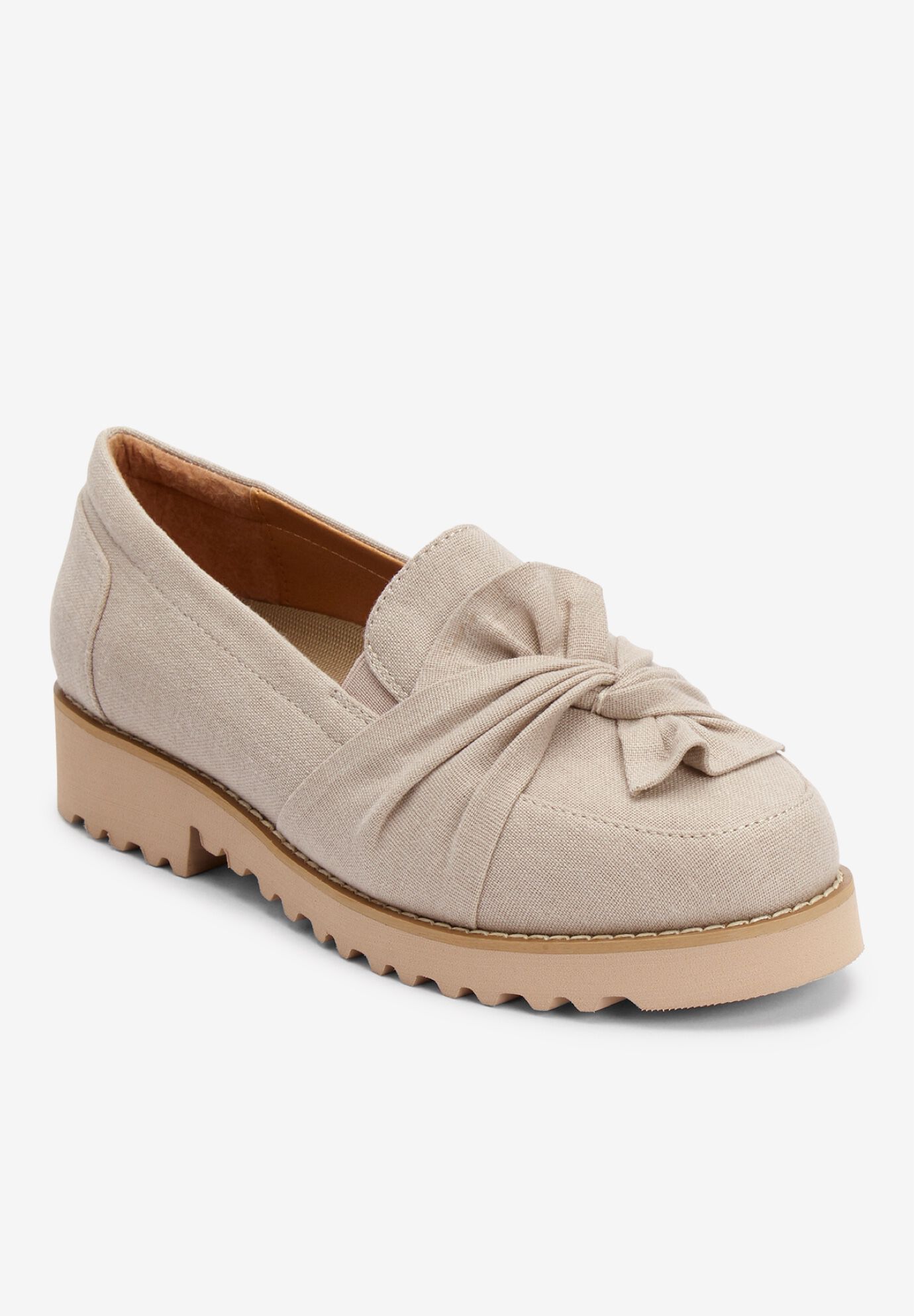 woman within wide width shoes