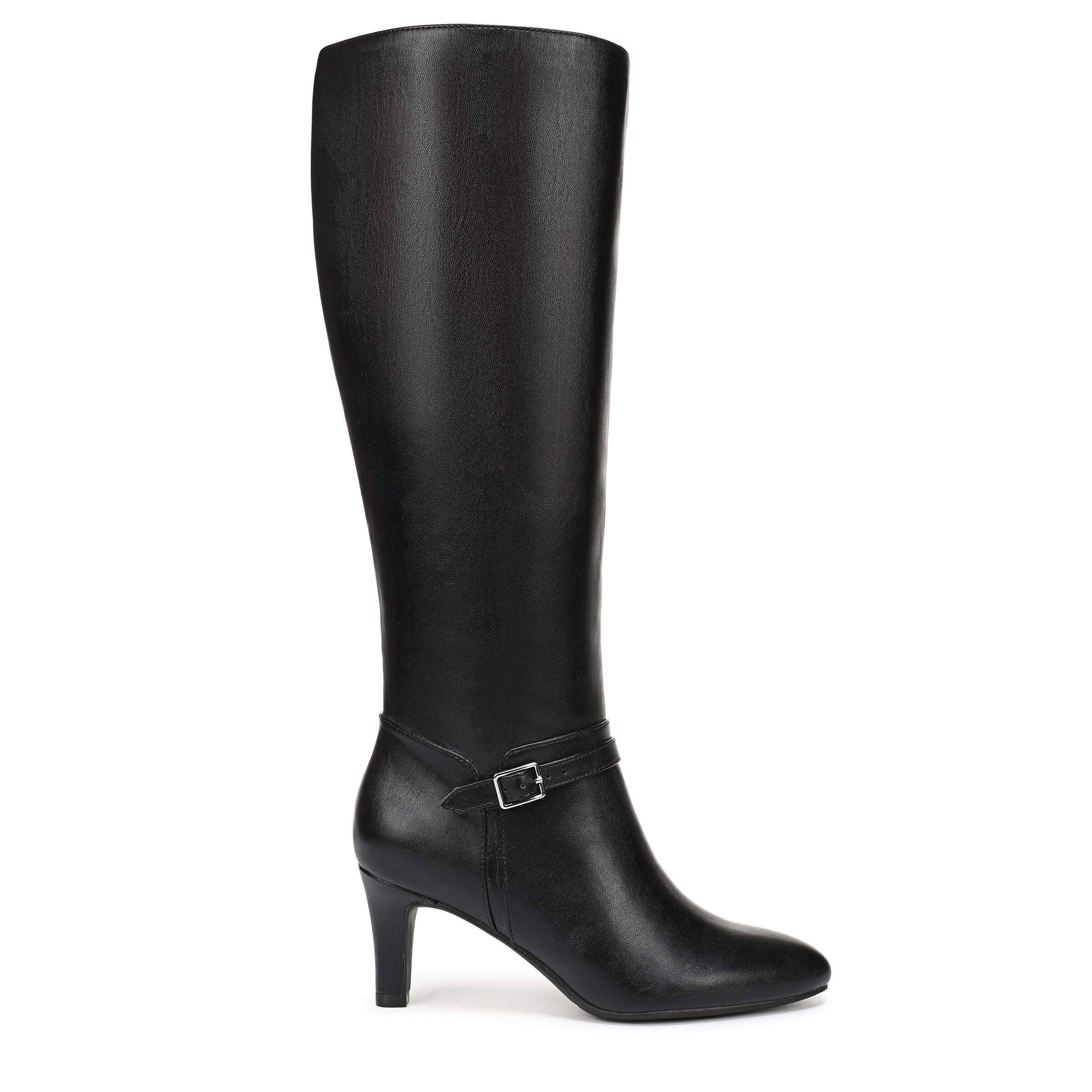 Glenore Wide Calf Knee High Boot, BLACK, alternate image number 3