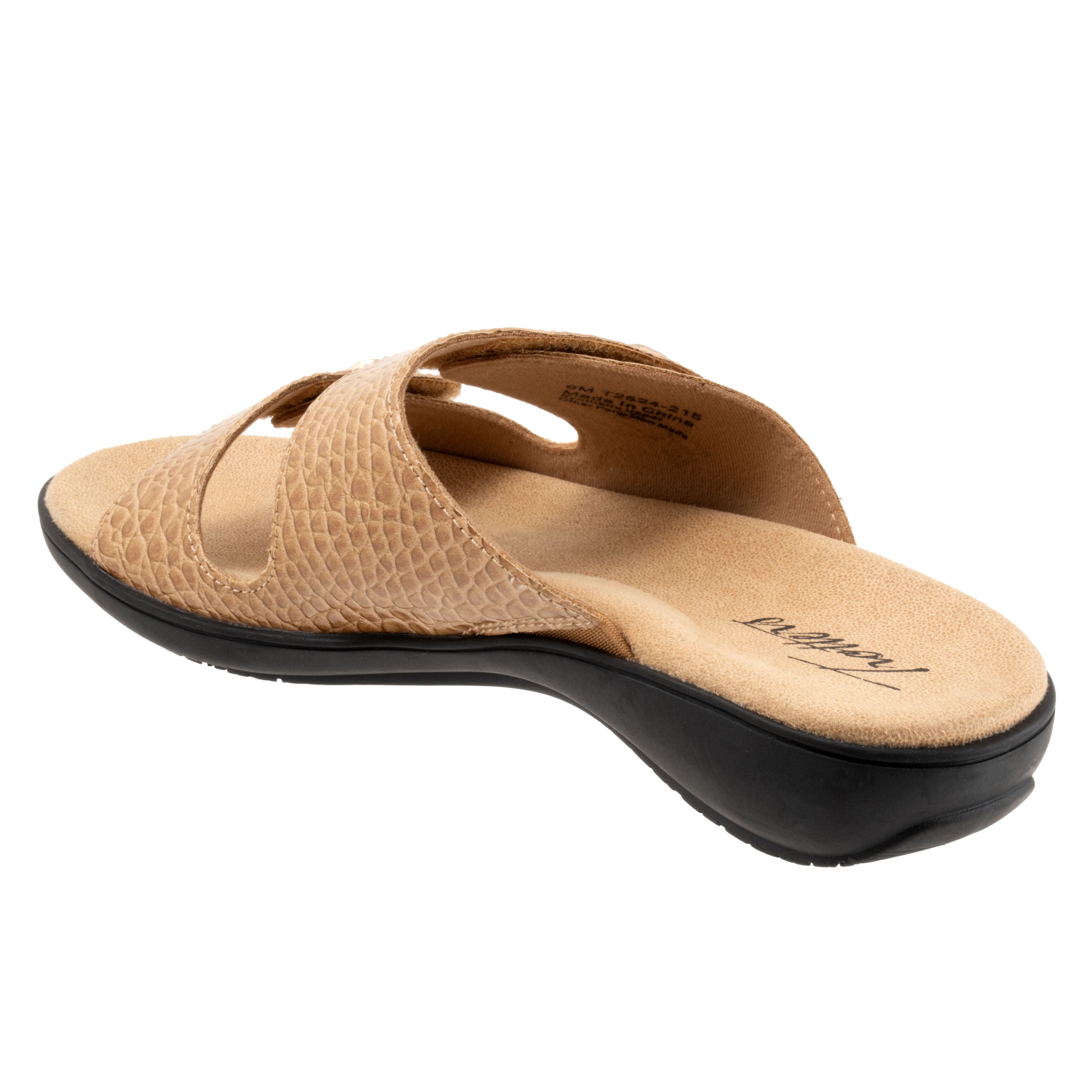 Ruthie Croco Sandal, CHICKEN, on-hover image number 1