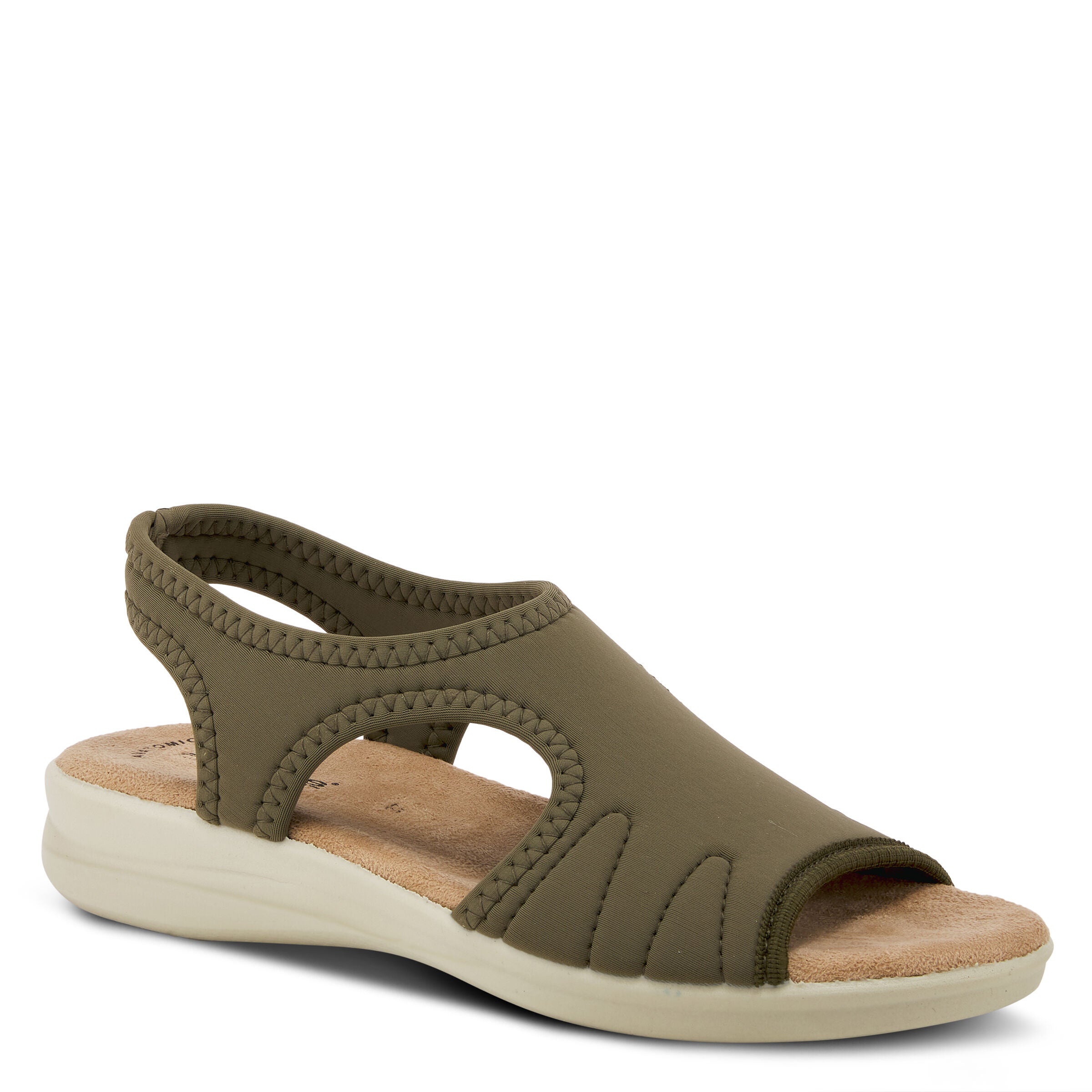 Nyaman Slingback, OLIVE GREEN, hi-res image number 0