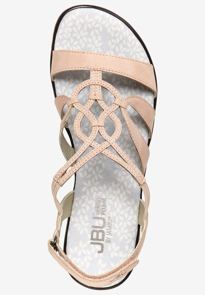 Gigi Wedge Sandal by JBU by Jambu®, , alternate image number 4