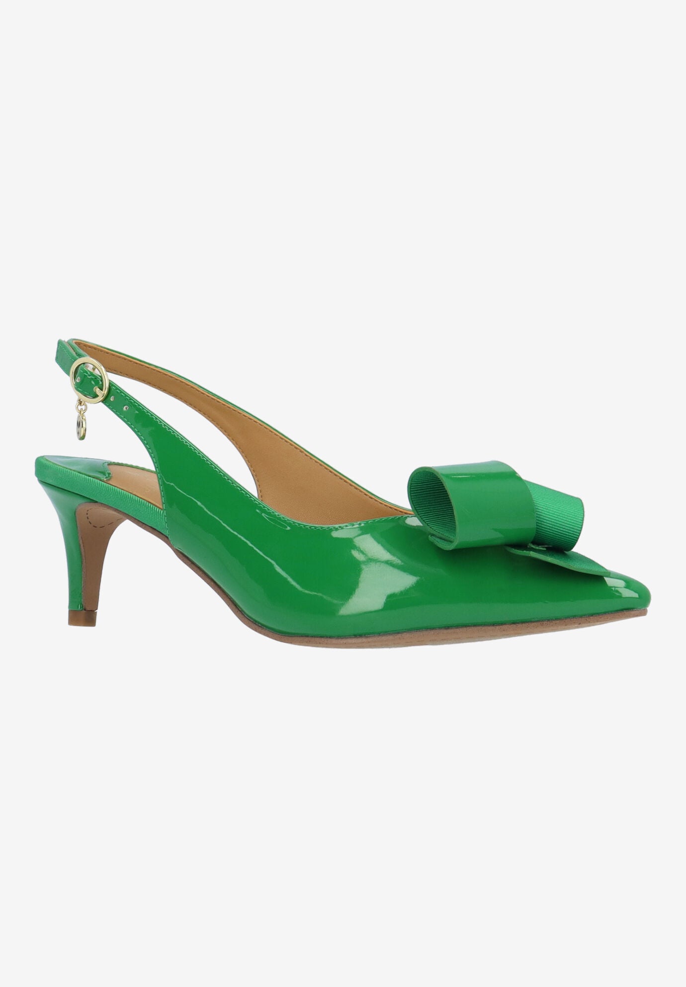 Delara Slingback Pump, GREEN, hi-res image number 0