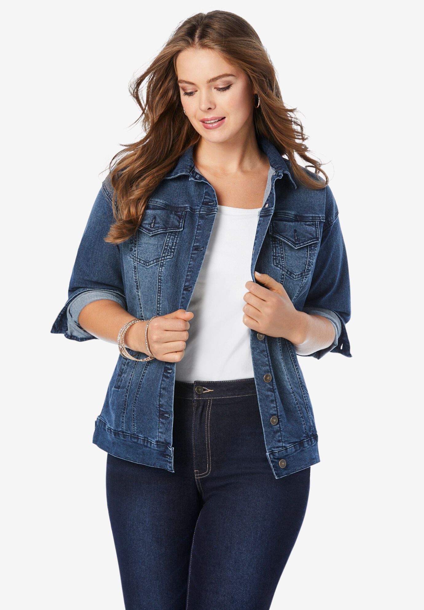 Woman within coat clearance