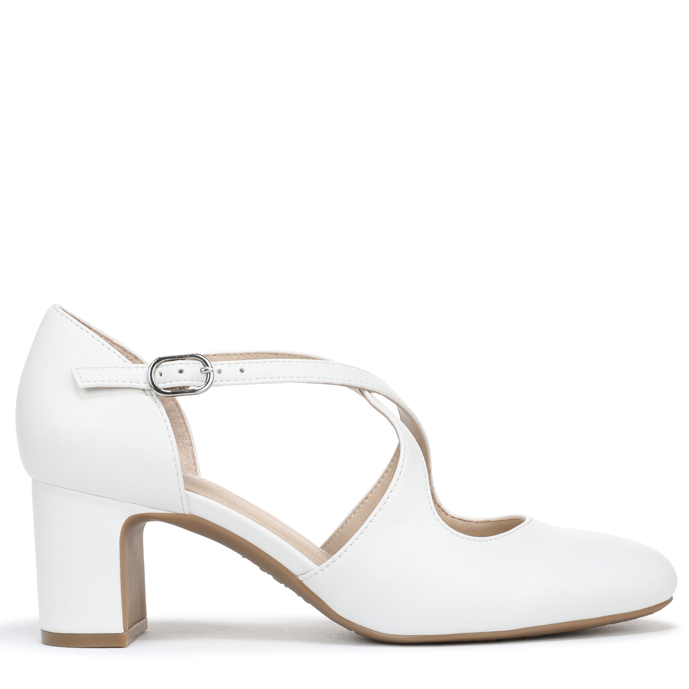Tracy Strappy Pump, BRIGHT WHITE, alternate image number 3