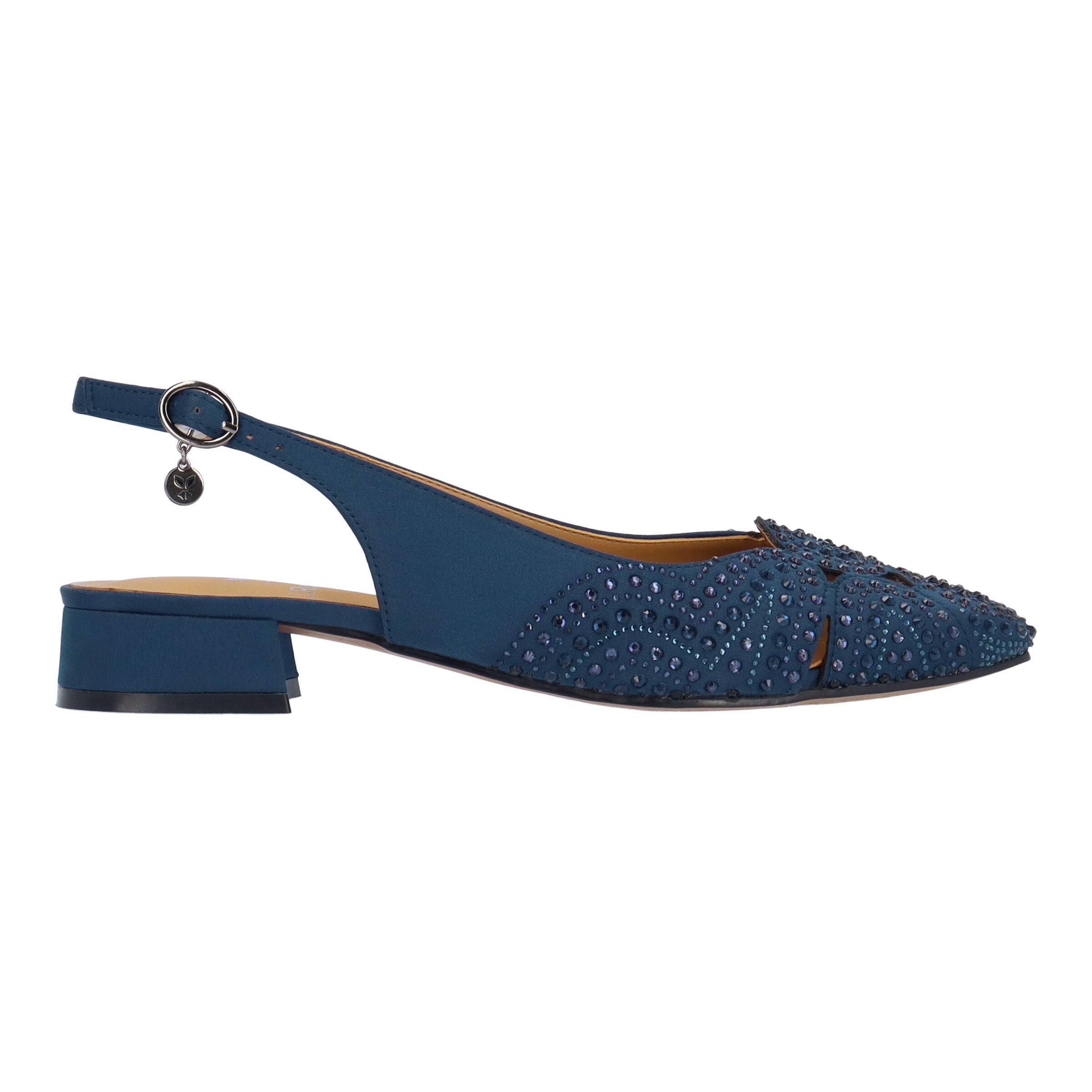 Nicolette Slingback Pump, NAVY, alternate image number 3