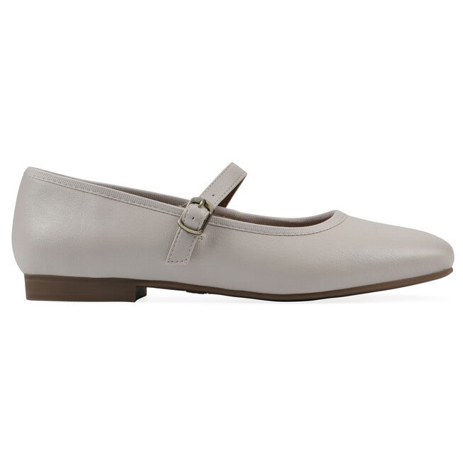 Boch Mary Jane Flat, EGGSHELL SMOOTH, alternate image number 2
