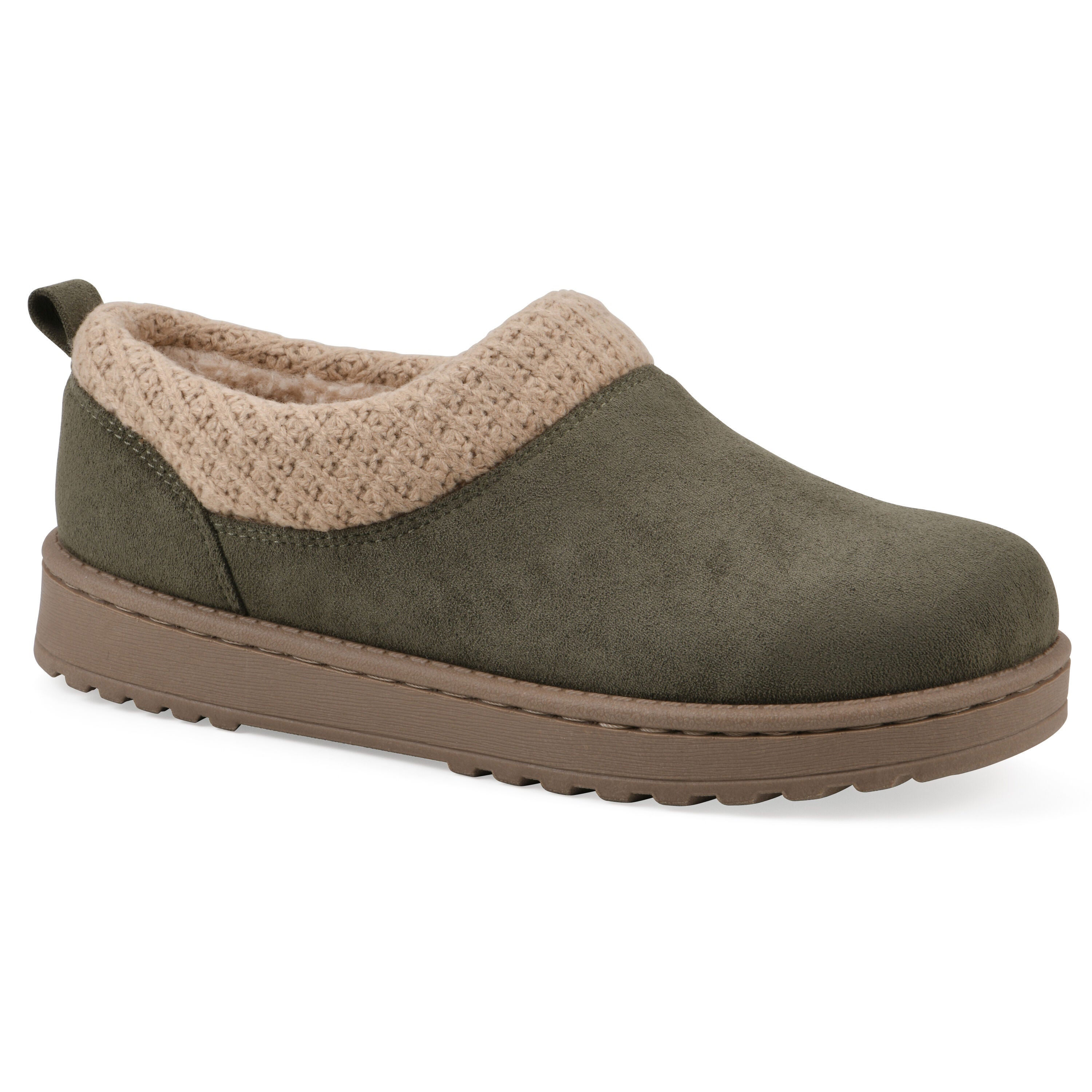 Iceboat Slip-on Clog, OLIVE FABRIC, hi-res image number 0