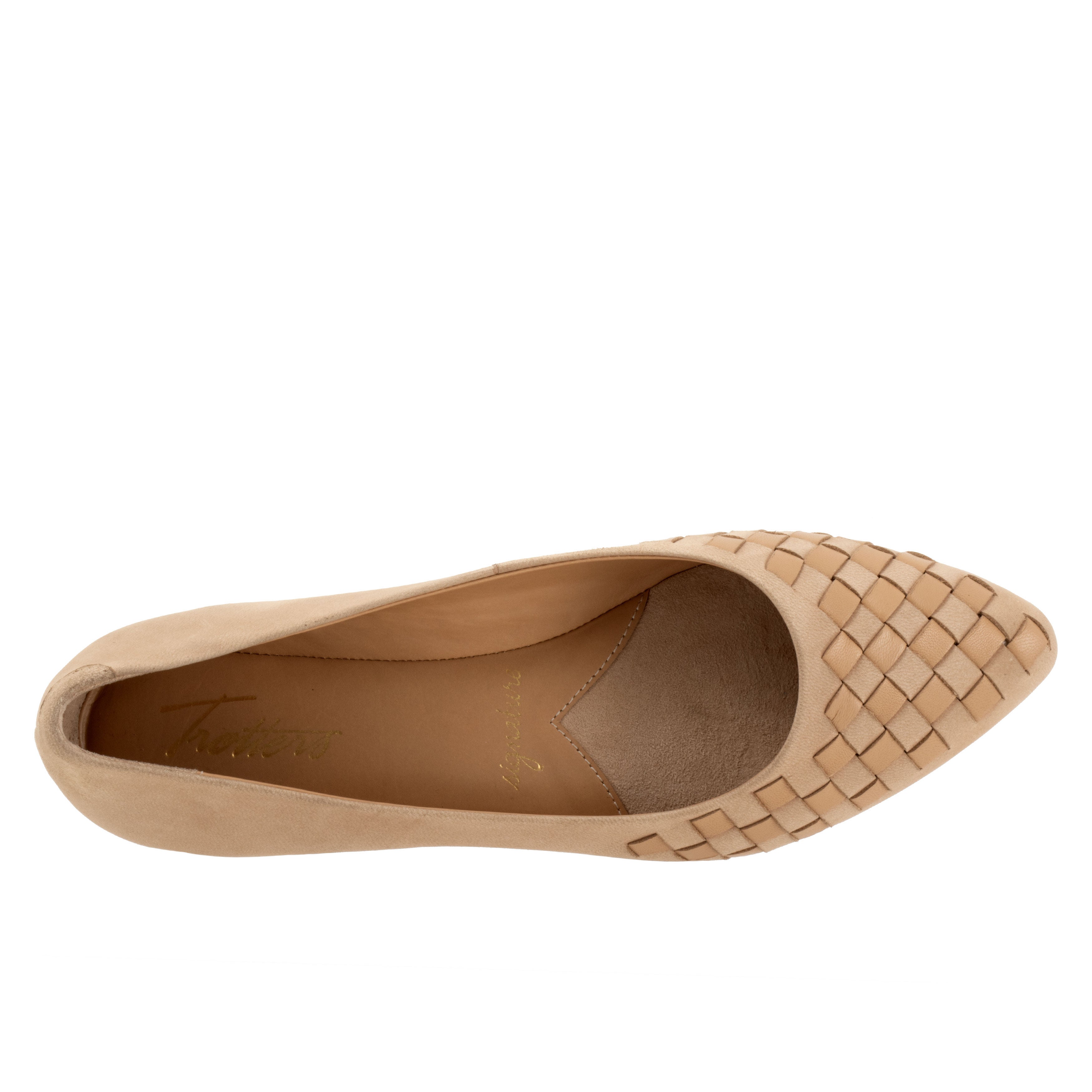 Estee Woven Flat, DARK BEIGE, alternate image number 3