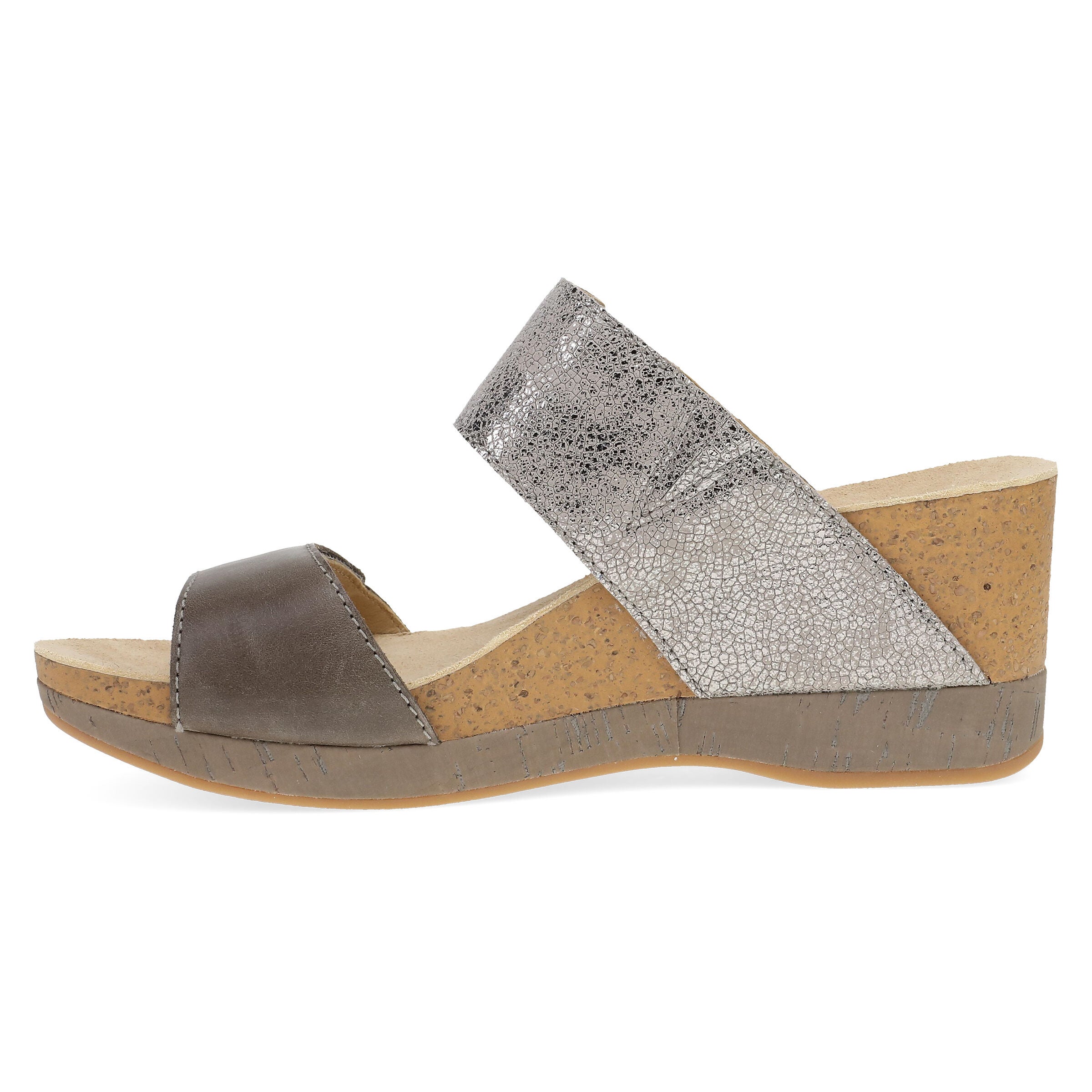 Shannon Pewter Taupe Sandal, PEWTER TAUPE, alternate image number 6