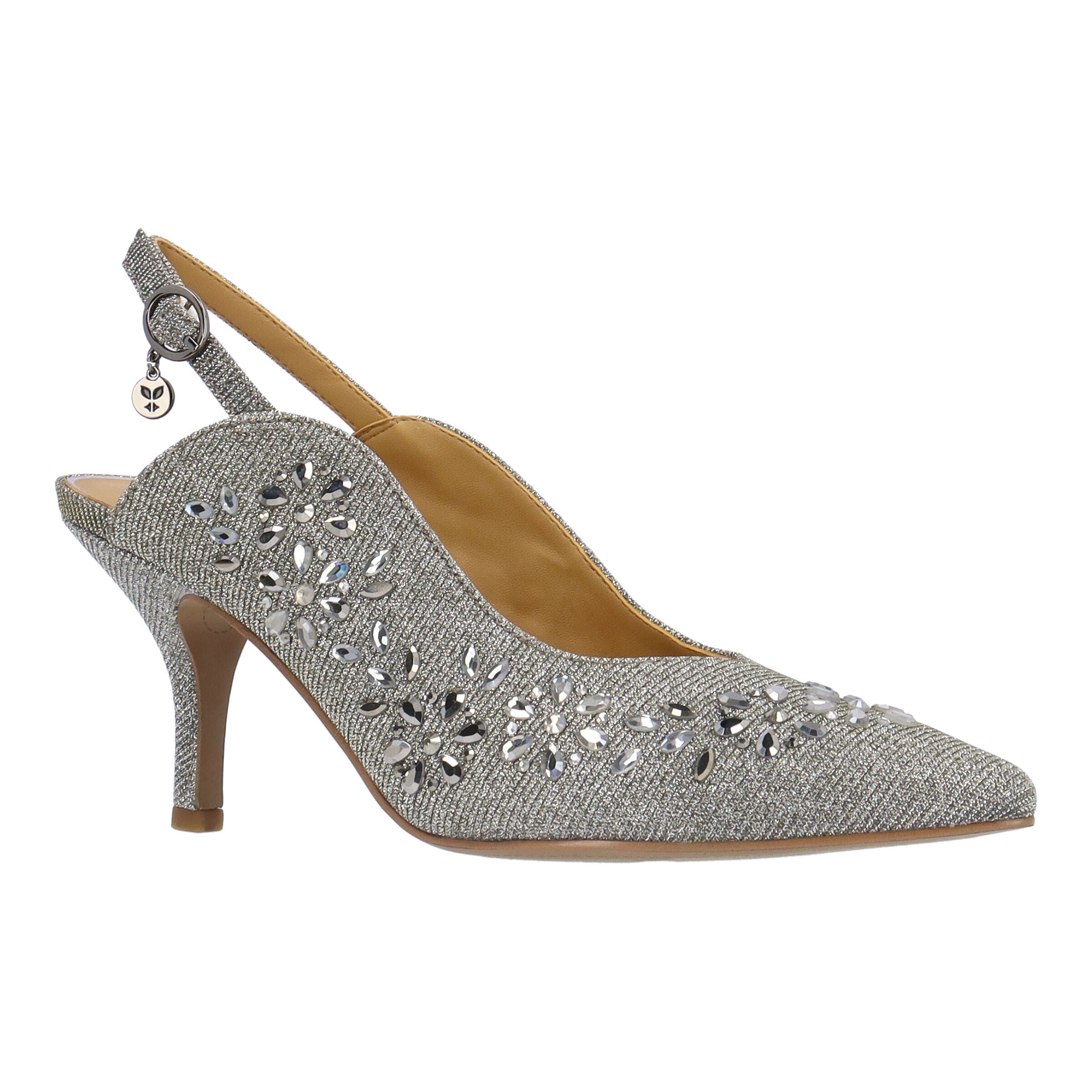 Solara Slingback Pump, PEWTER, hi-res image number 0