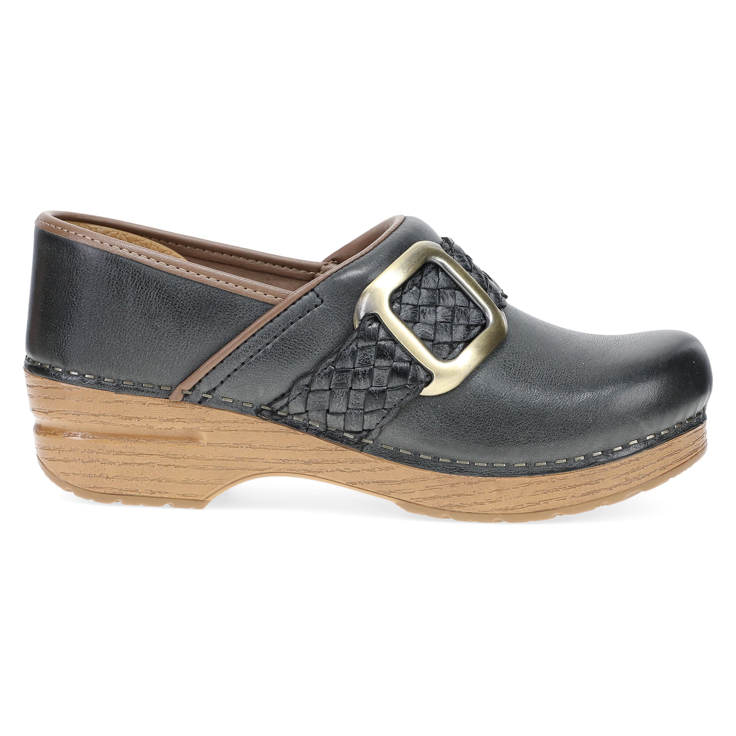 Pro Braided Clog Black, BLACK, alternate image number 4